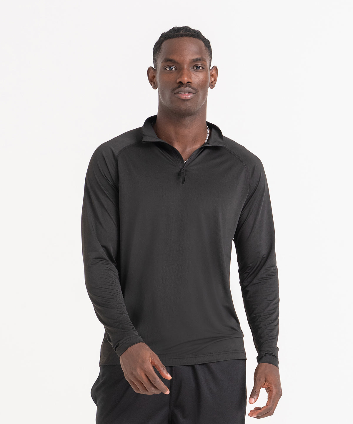 Lightweight active 1/4-zip