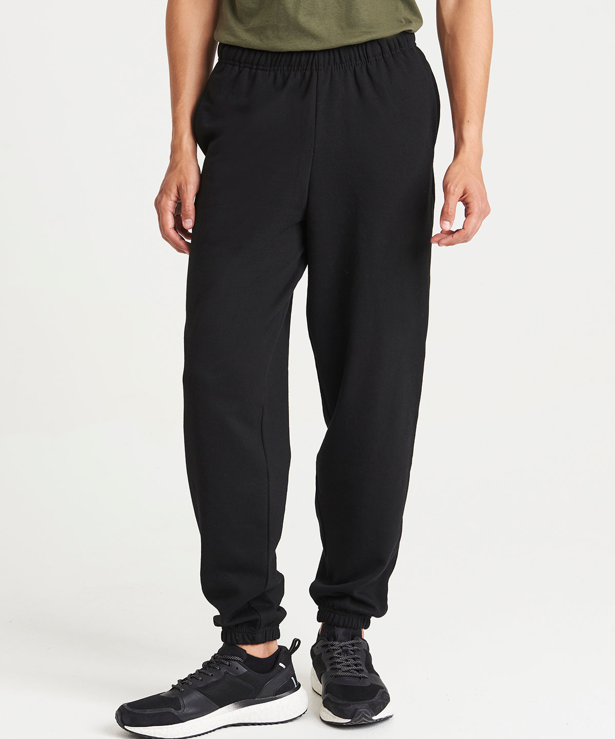 College cuffed sweatpants