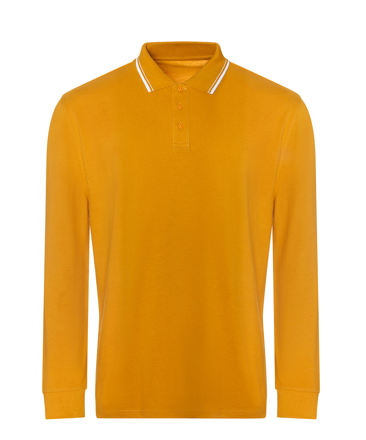Long sleeve tipped 100 polo