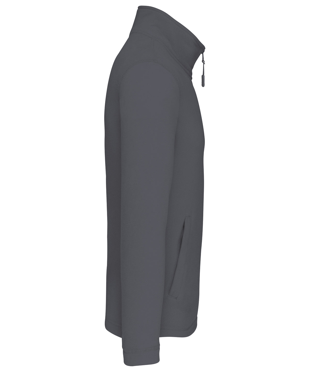 Full-zip microfleece jacket