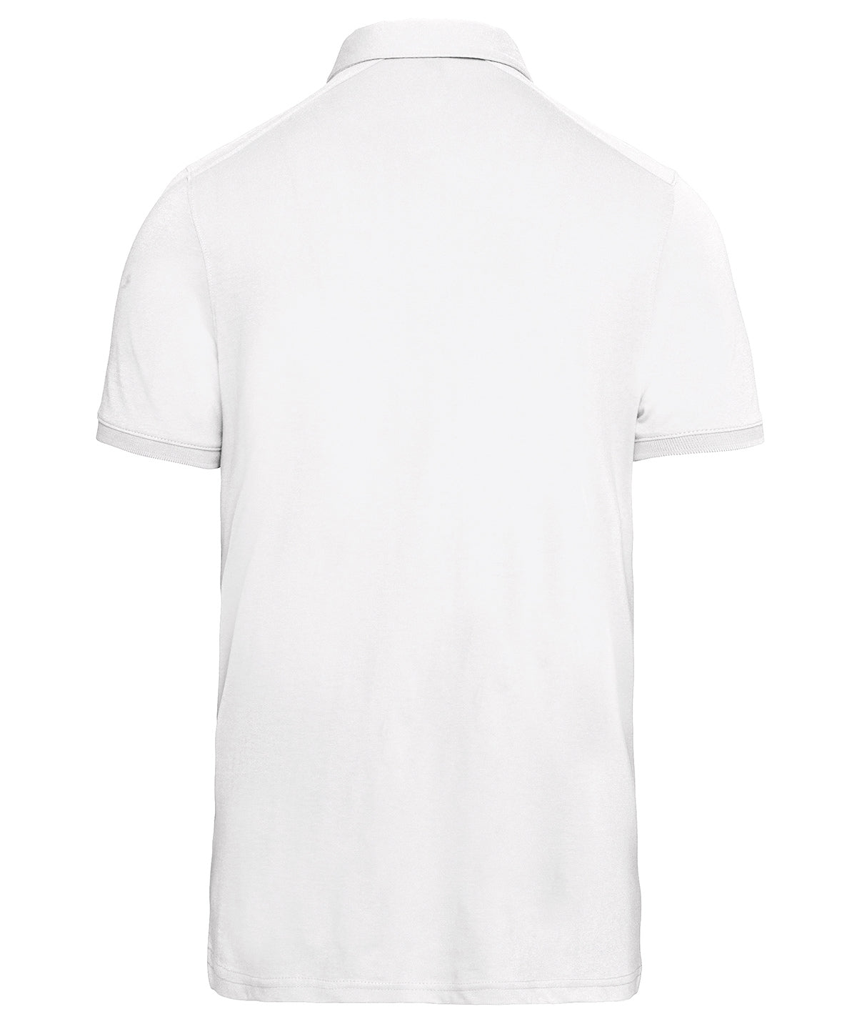 Jersey knit polo shirt