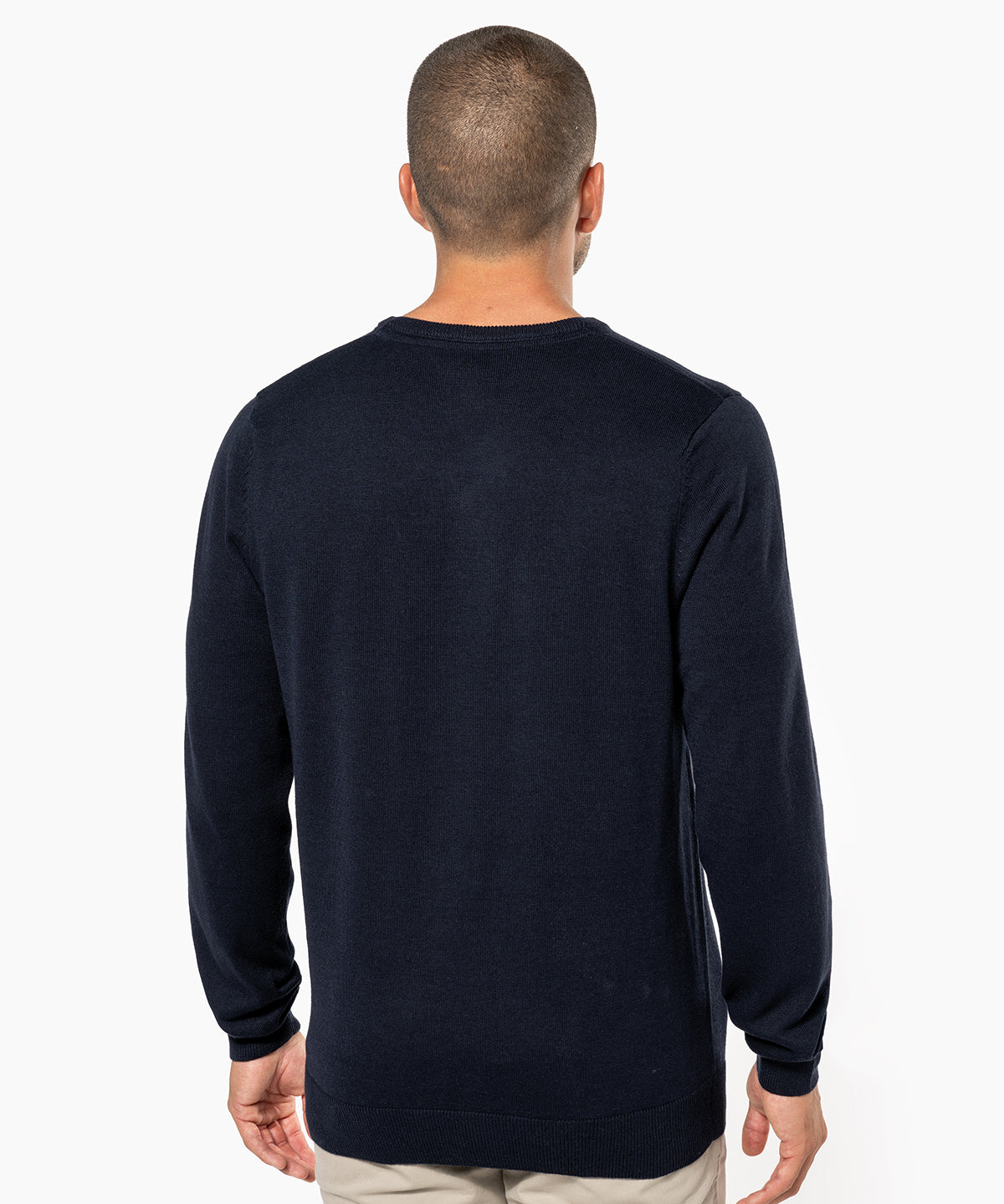 Men's V-neck jumper