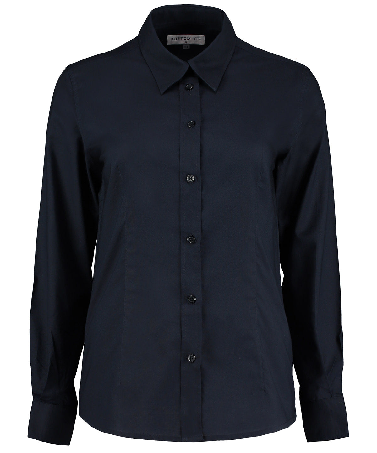 Women's workplace Oxford blouse long-sleeved (tailored fit)