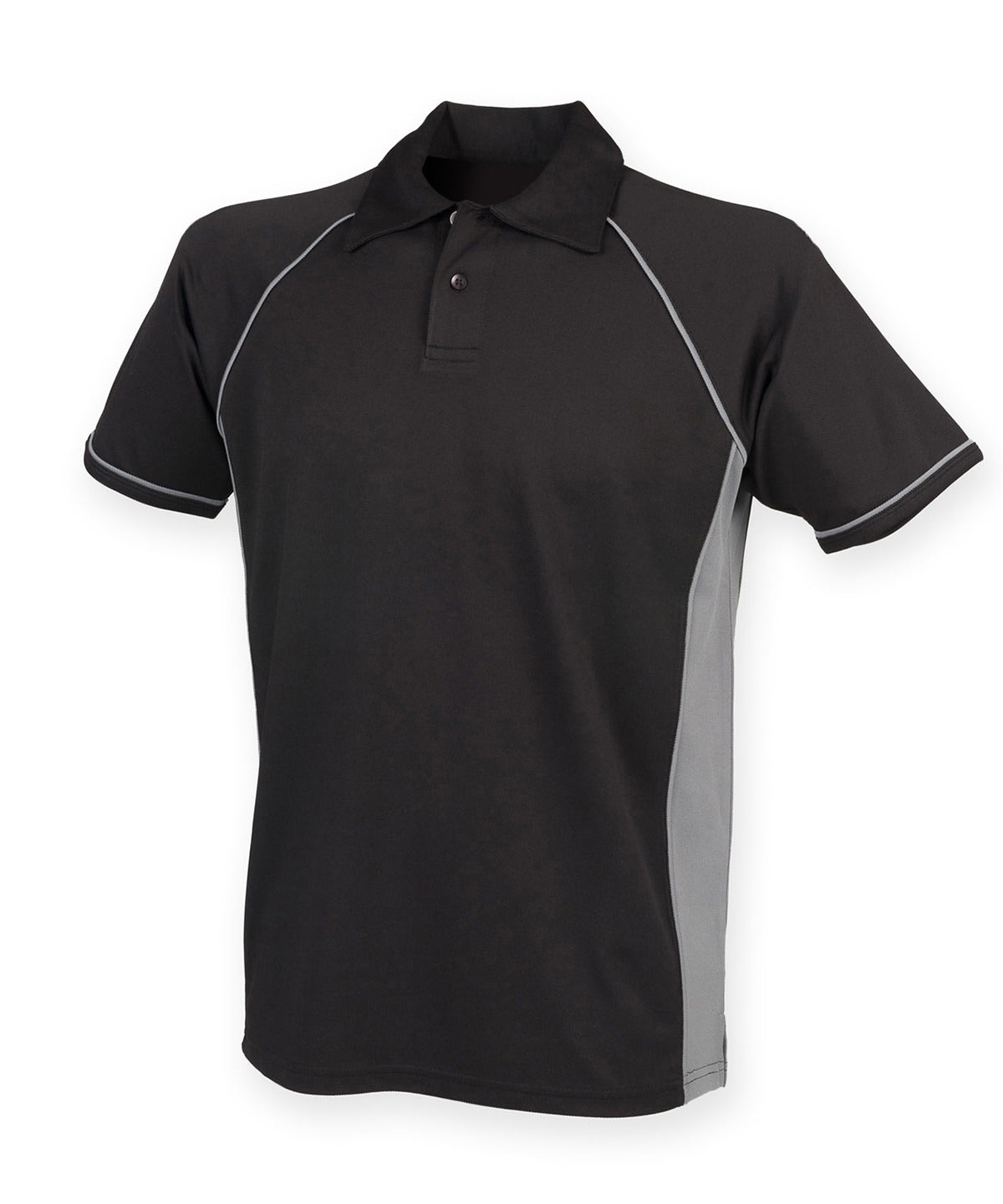 Piped performance polo