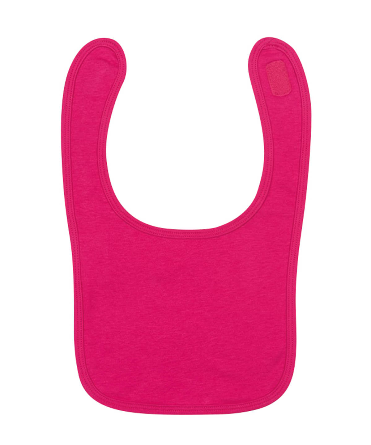 Plain and contrast bib