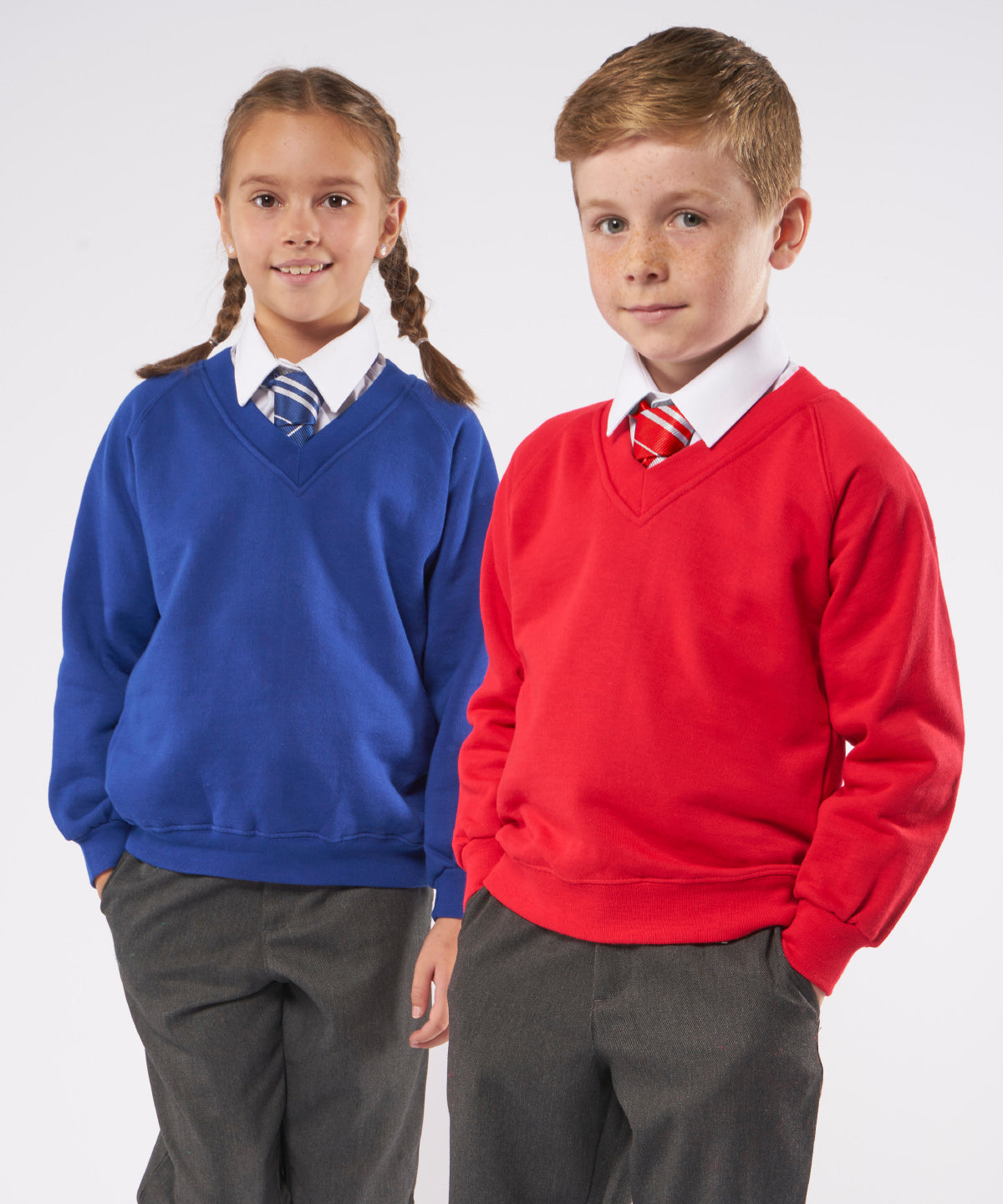 Kids Coloursure™ v-neck sweatshirt