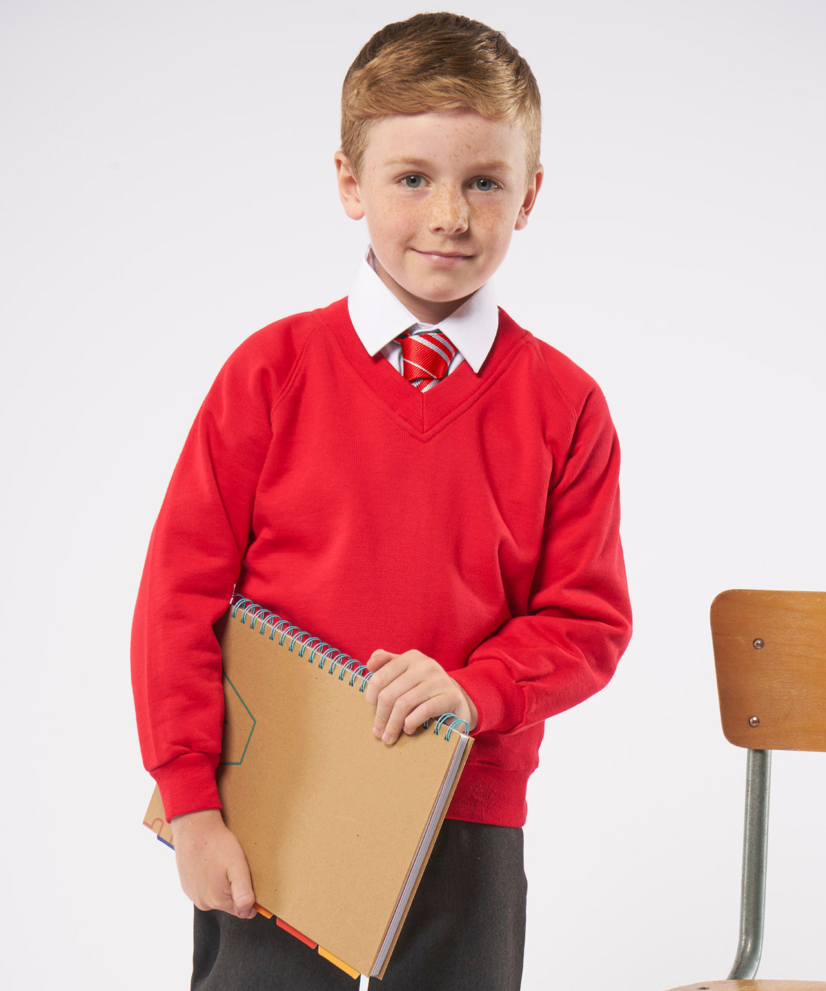 Kids Coloursure™ v-neck sweatshirt