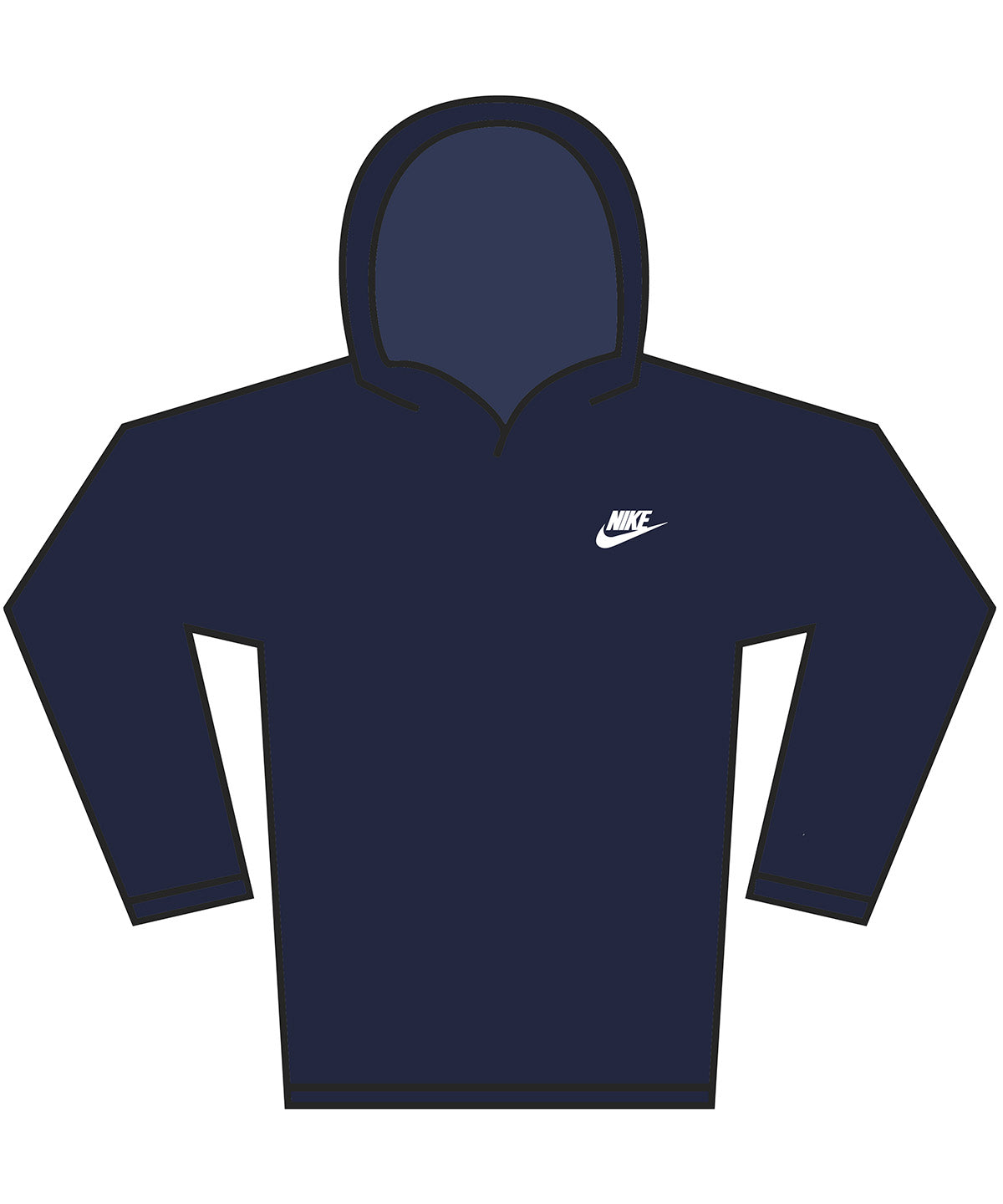 Nike Club knit hoodie