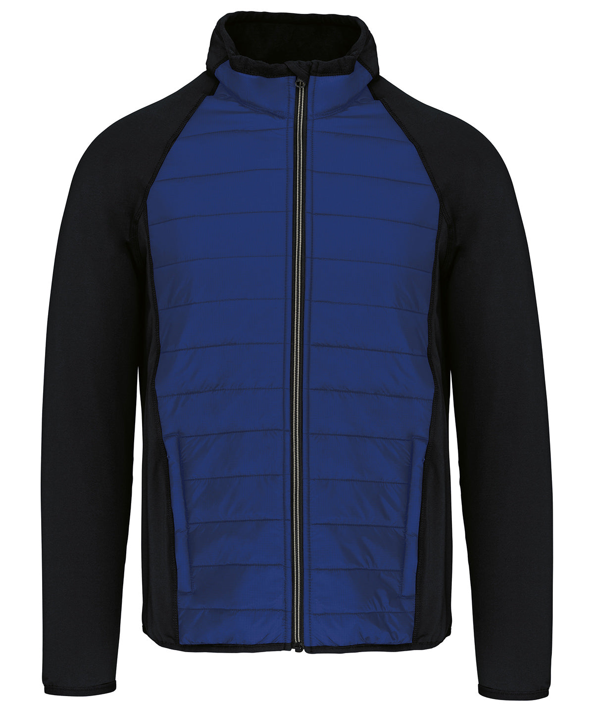 Dual-fabric sports jacket