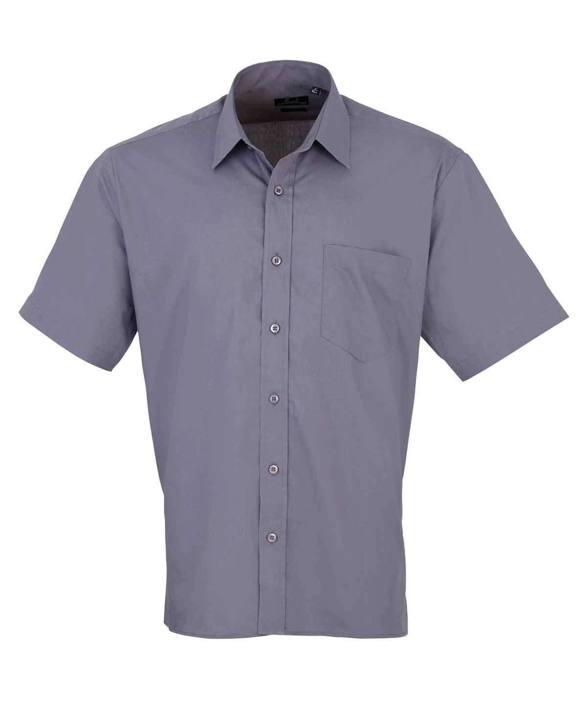 Short sleeve poplin shirt