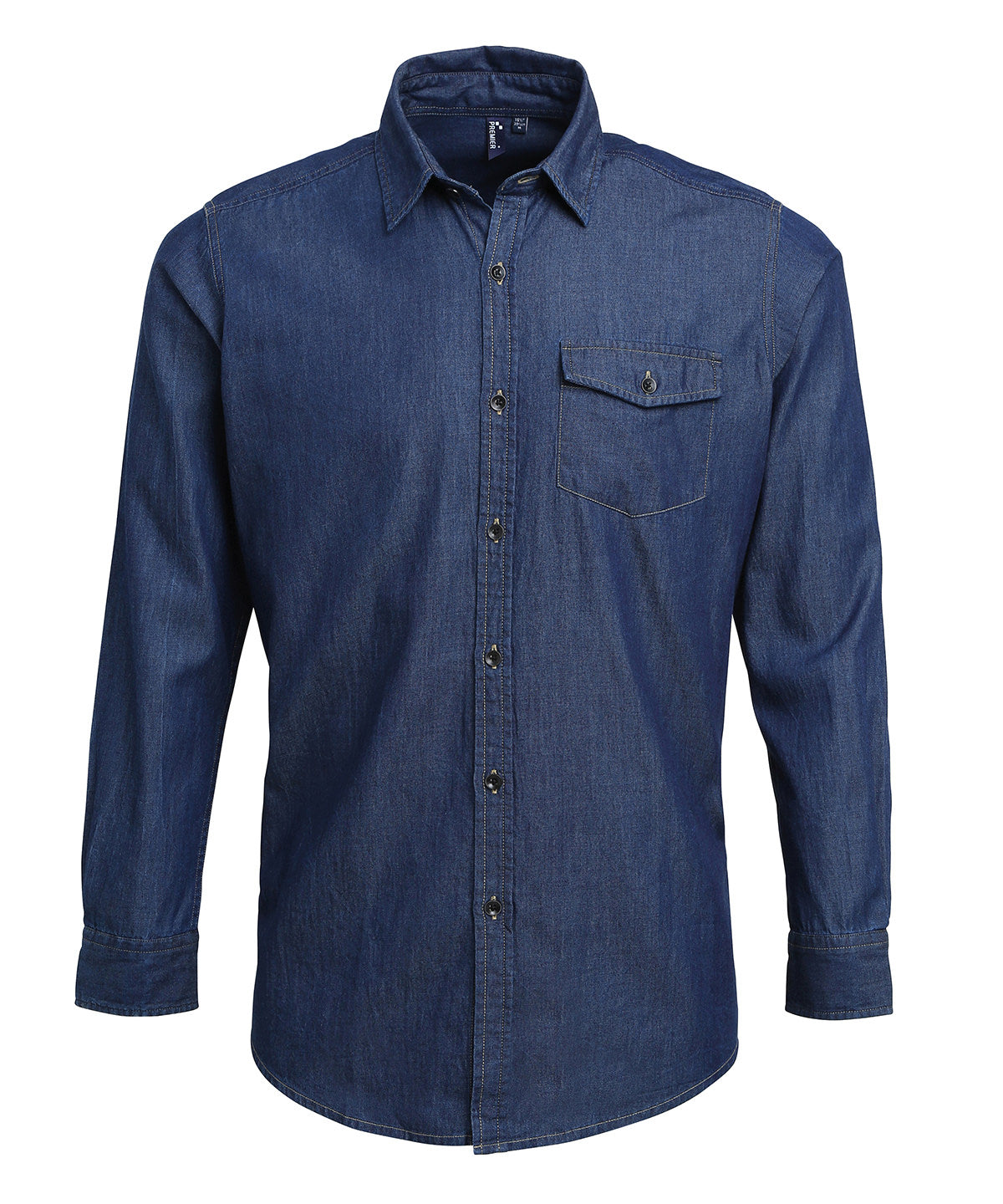 Jeans stitch denim shirt