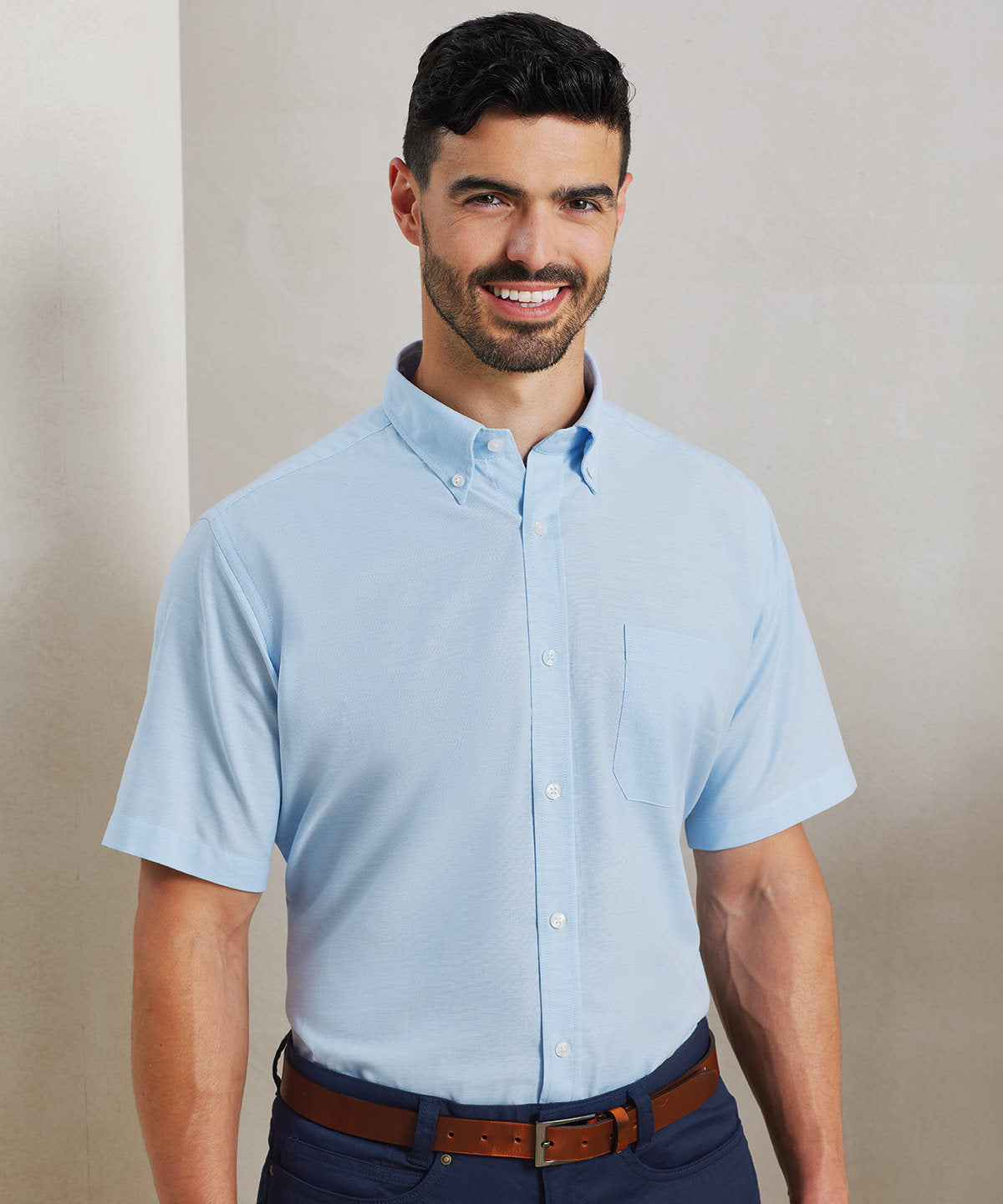 Signature Oxford short sleeve shirt