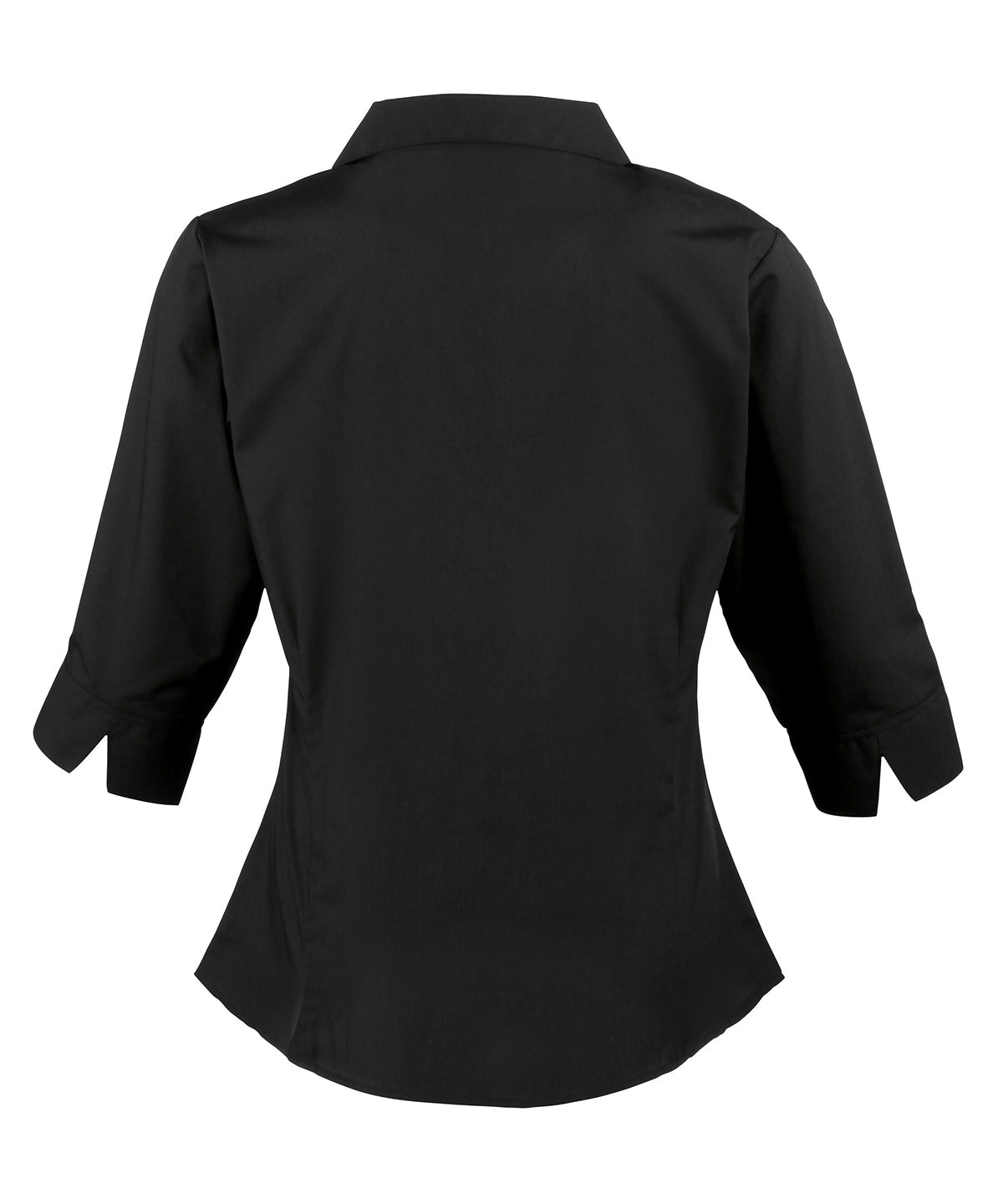 Women's ¾ sleeve poplin blouse