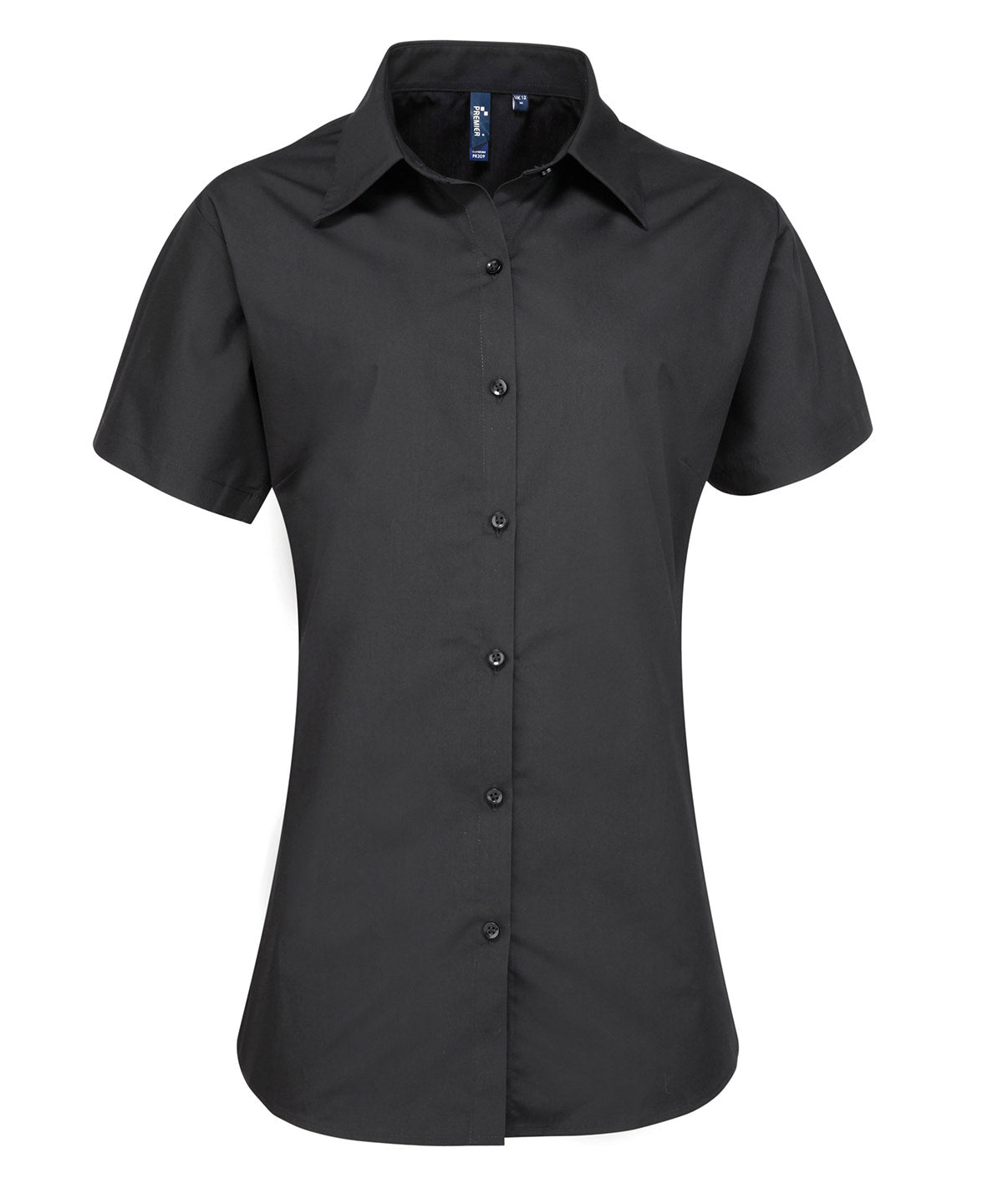 Women's supreme poplin short sleeve shirt
