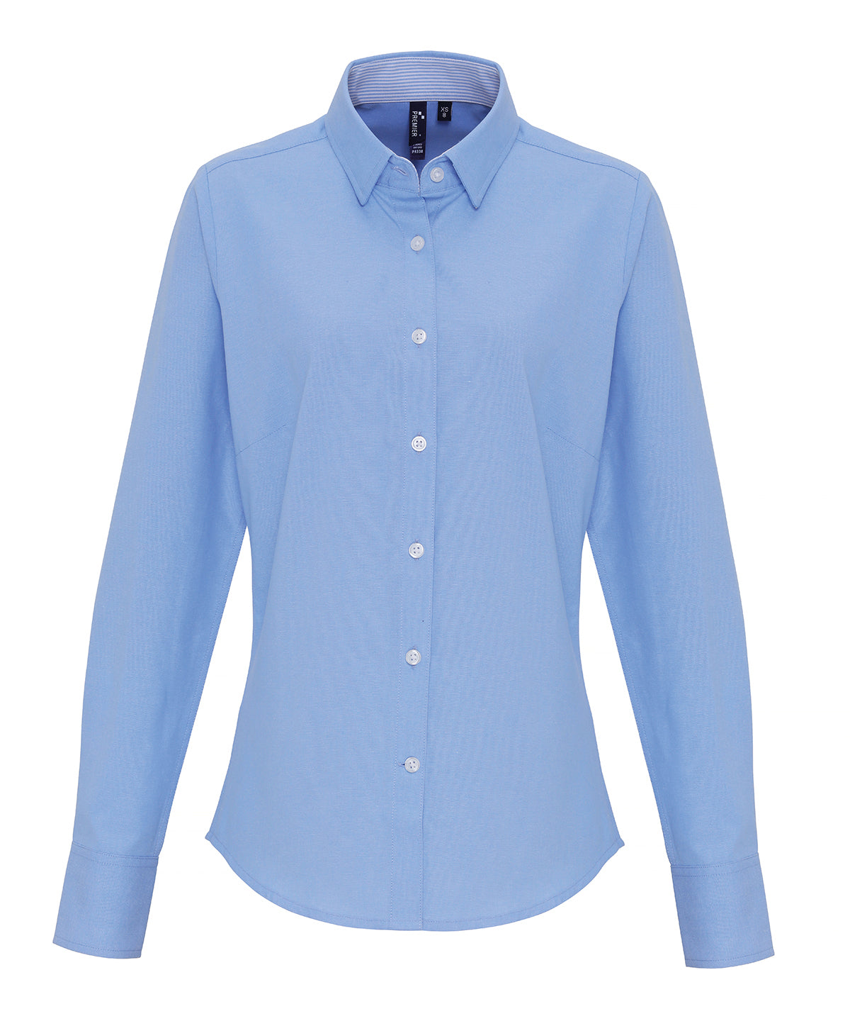 Women's cotton-rich Oxford stripes blouse