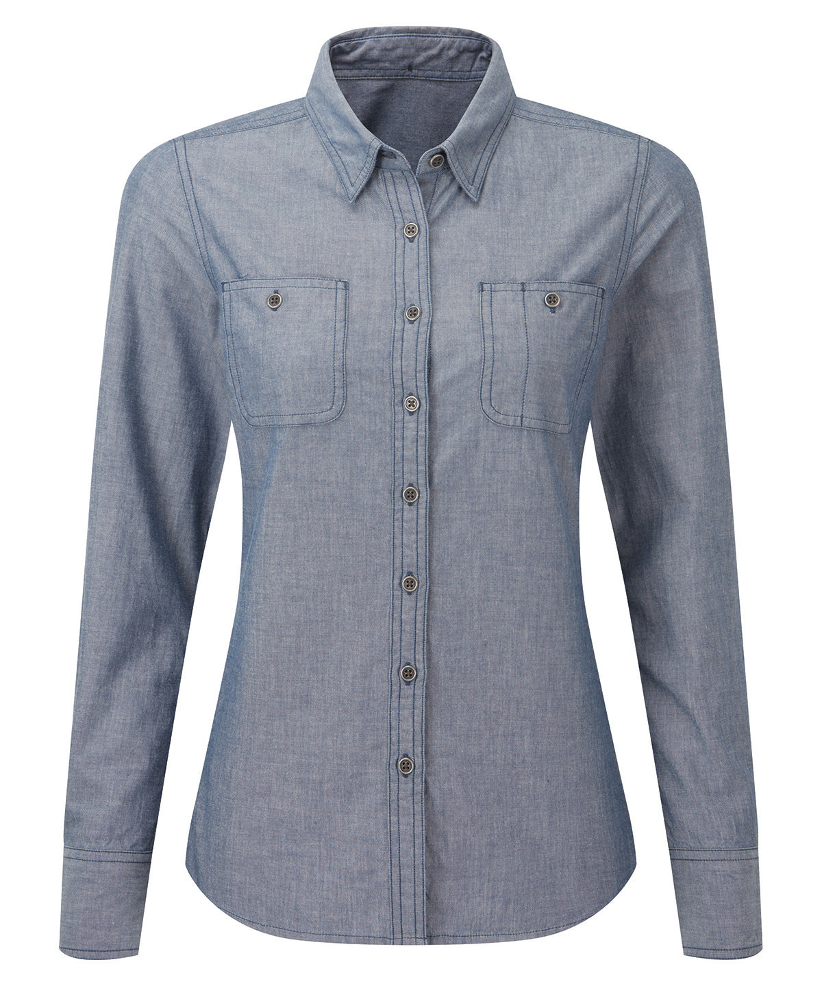 Women’s Chambray shirt, organic and Fairtrade certified