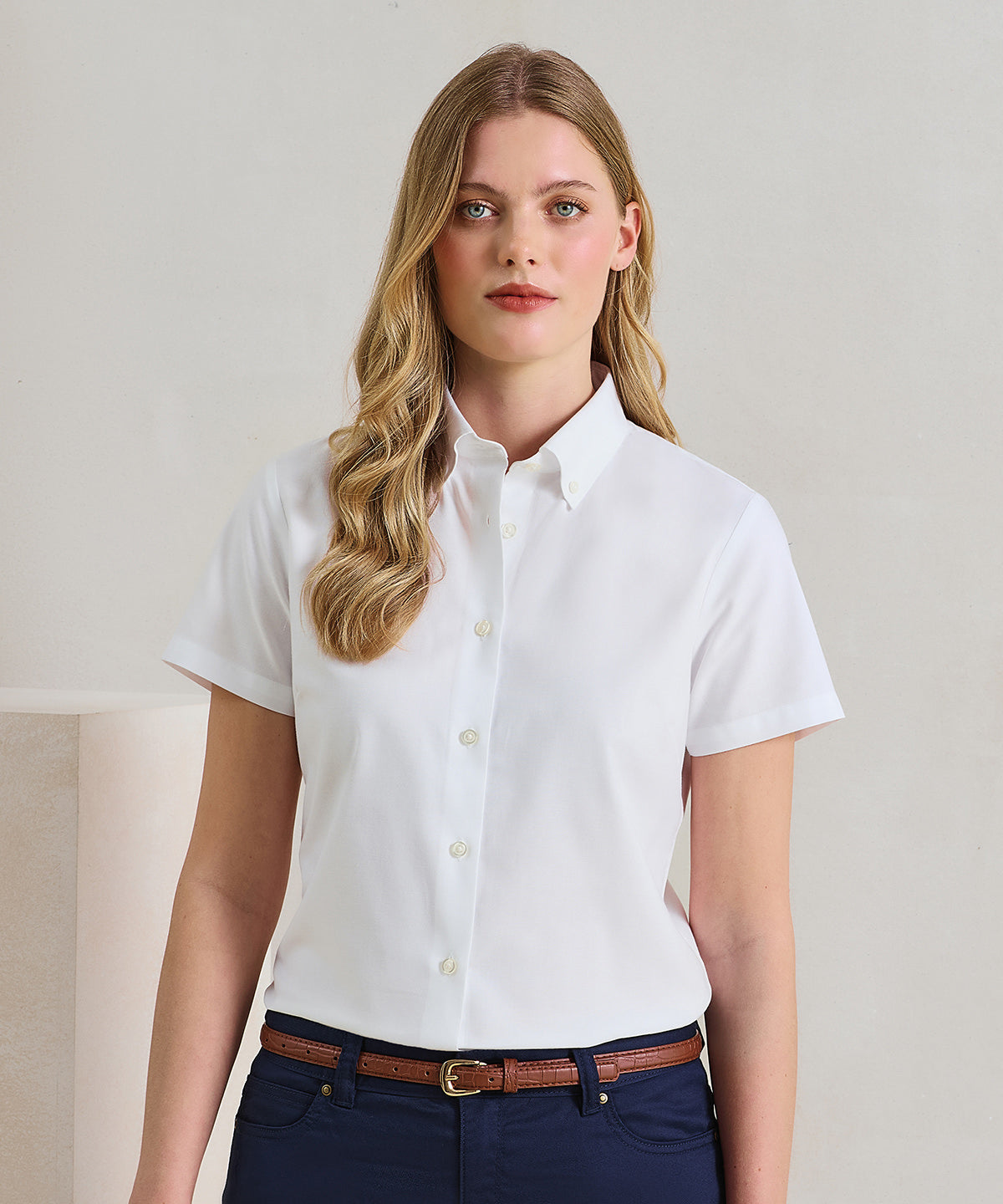 Women’s ‘Supreme’ Oxford short sleeve shirt