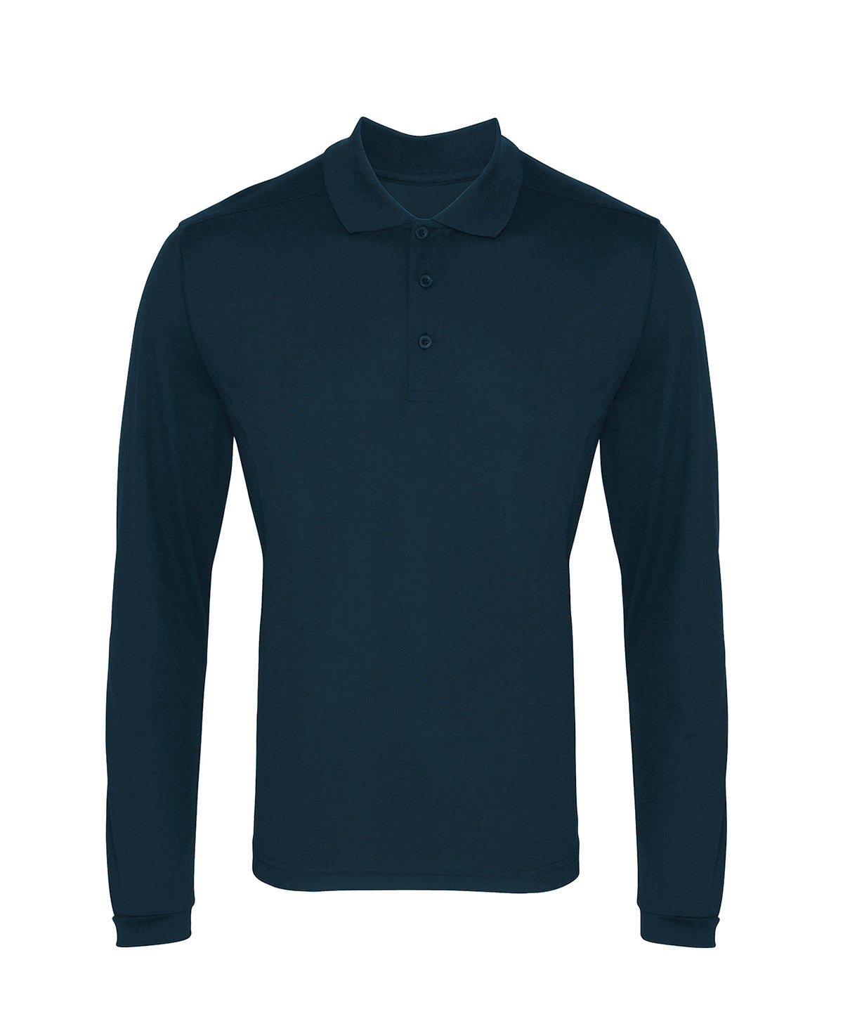 Long sleeve Coolchecker® piqué polo