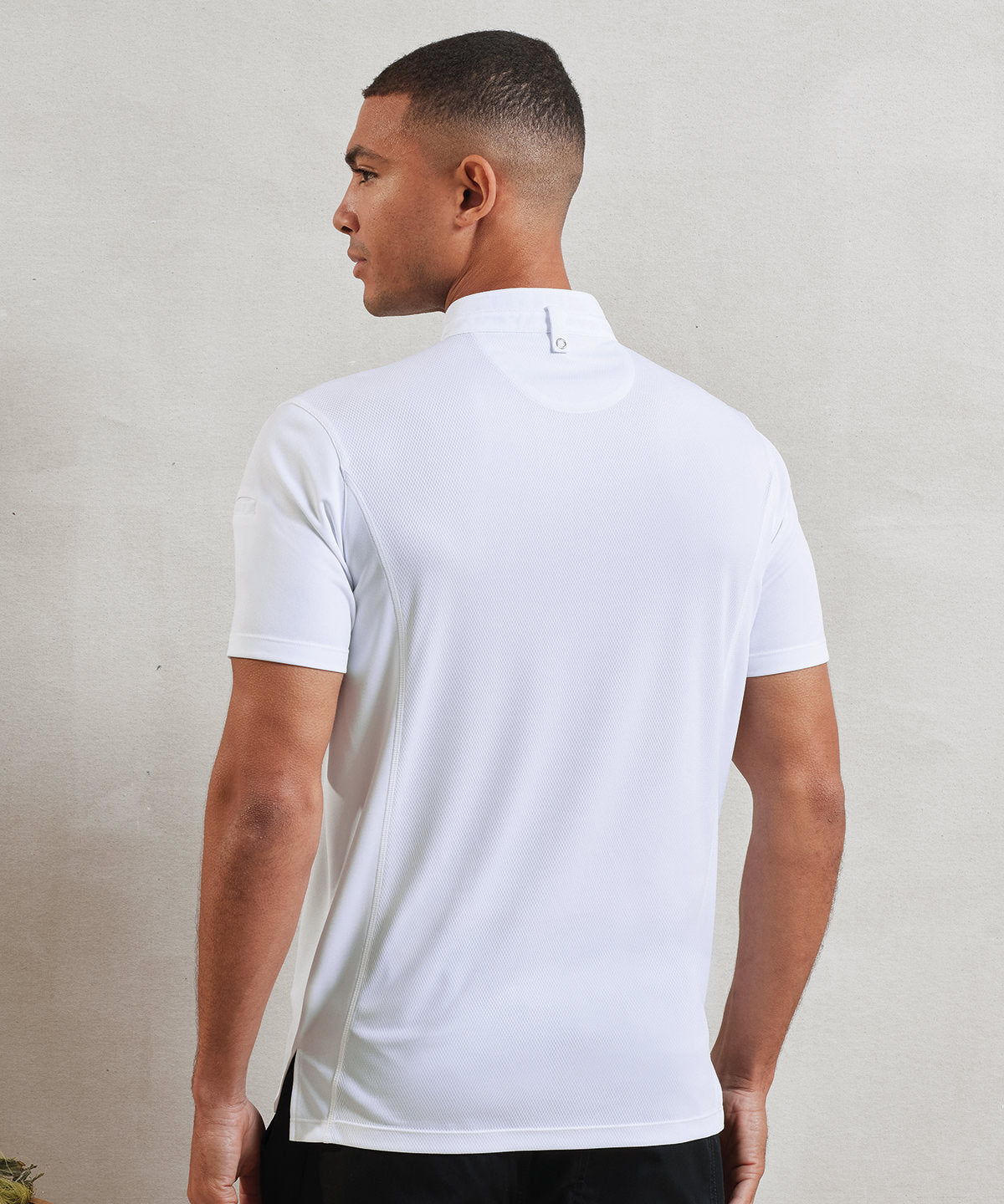 Essential Coolchecker® short sleeve chef’s shirt