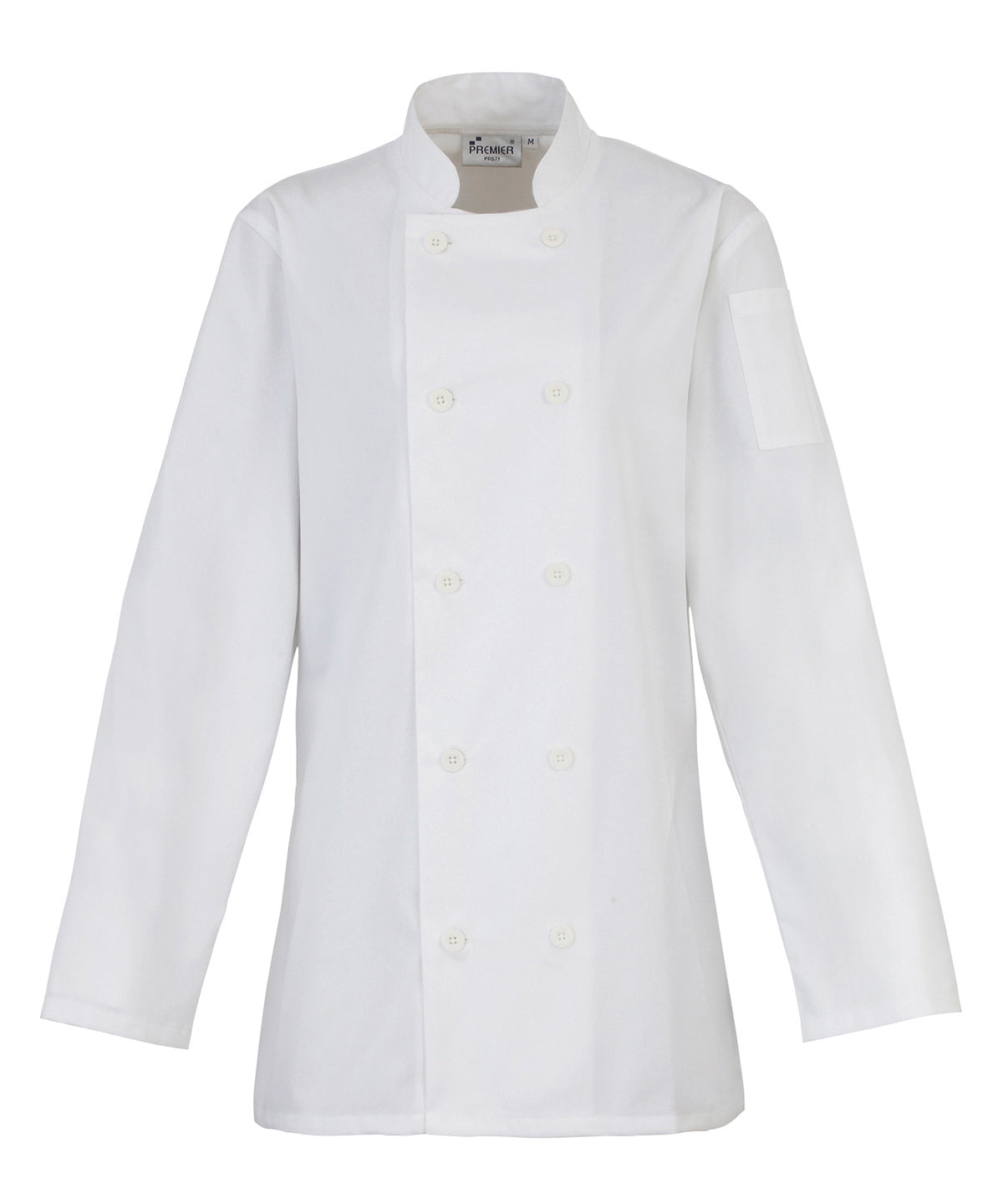 Women's long sleeve chef's jacket