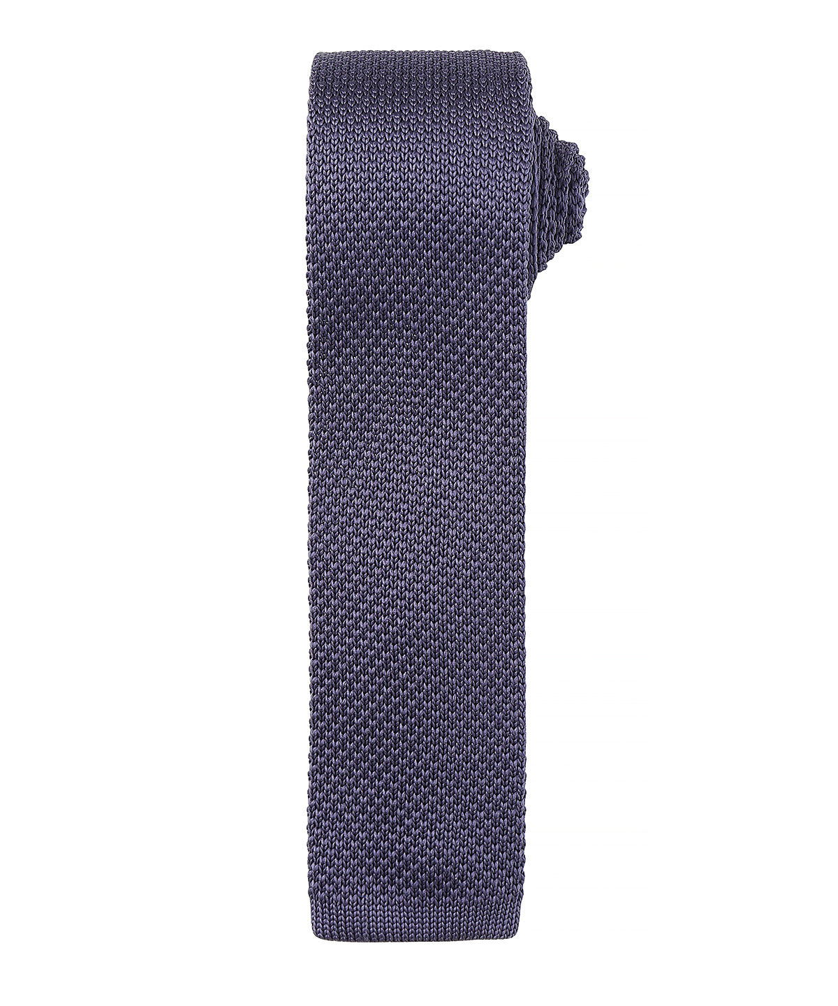 Slim knitted tie