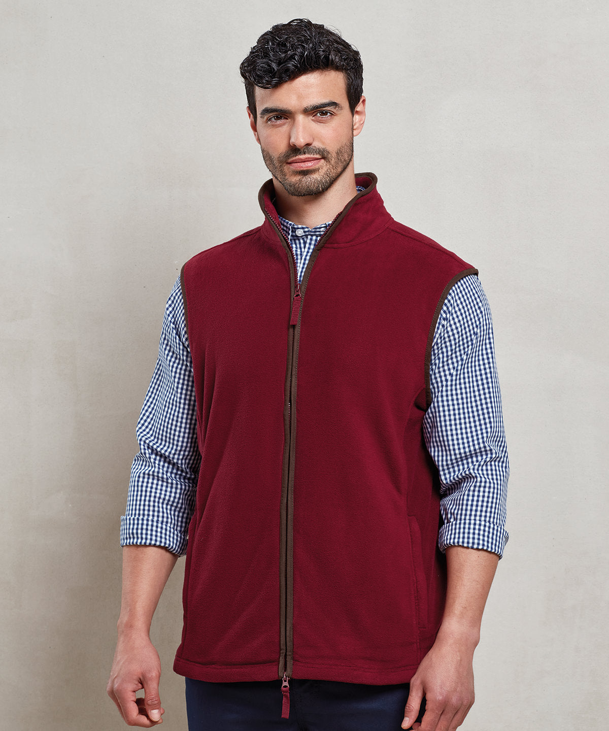 Artisan fleece gilet