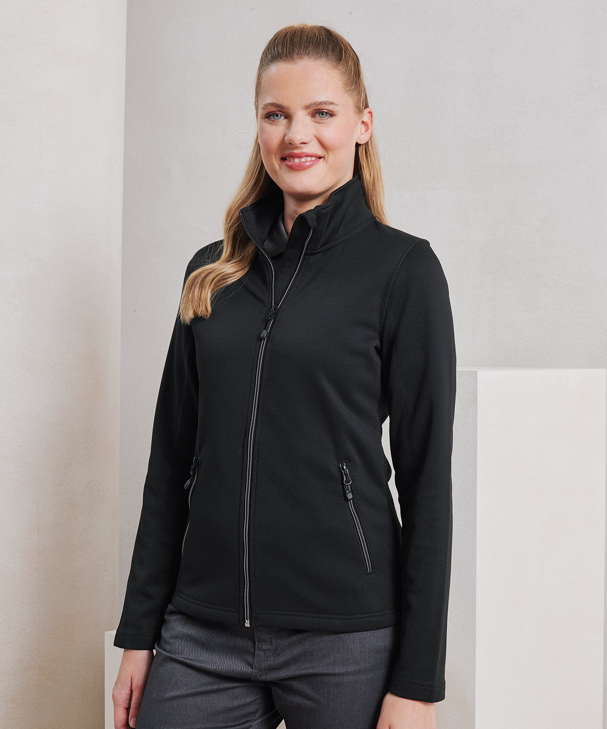 Women’s Spun Dyed Recycled Zip-Through Sweat