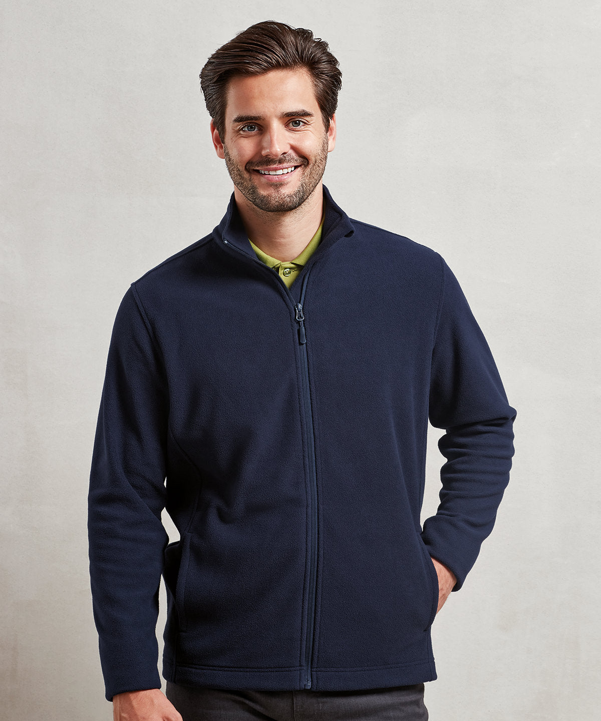 ‘Recyclight’ full-zip microfleece