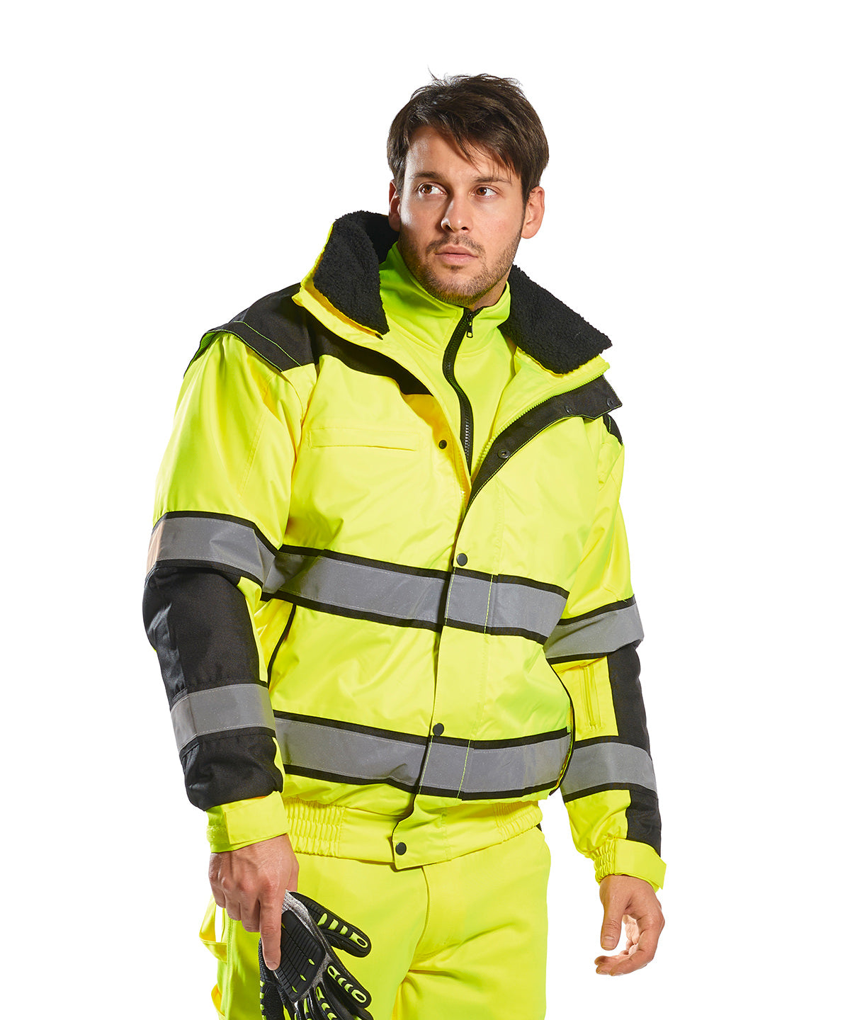 Hi-vis classic bomber jacket (C466)