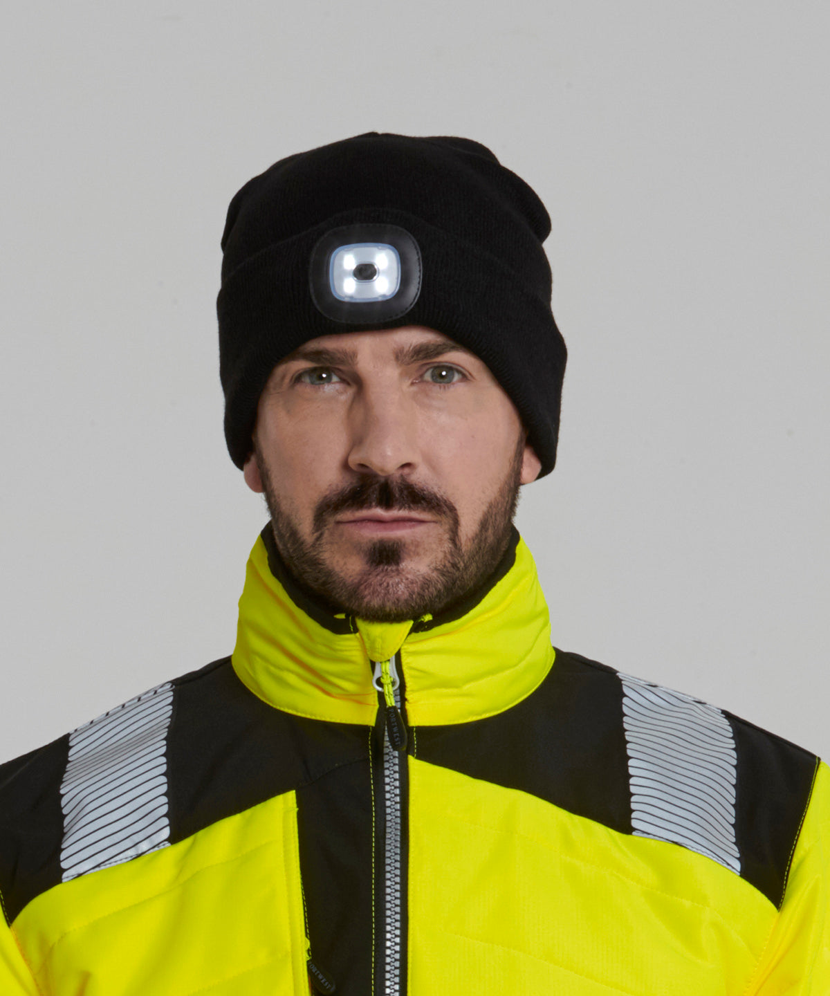 Beanie LED headlight USB rechargeable (B029)