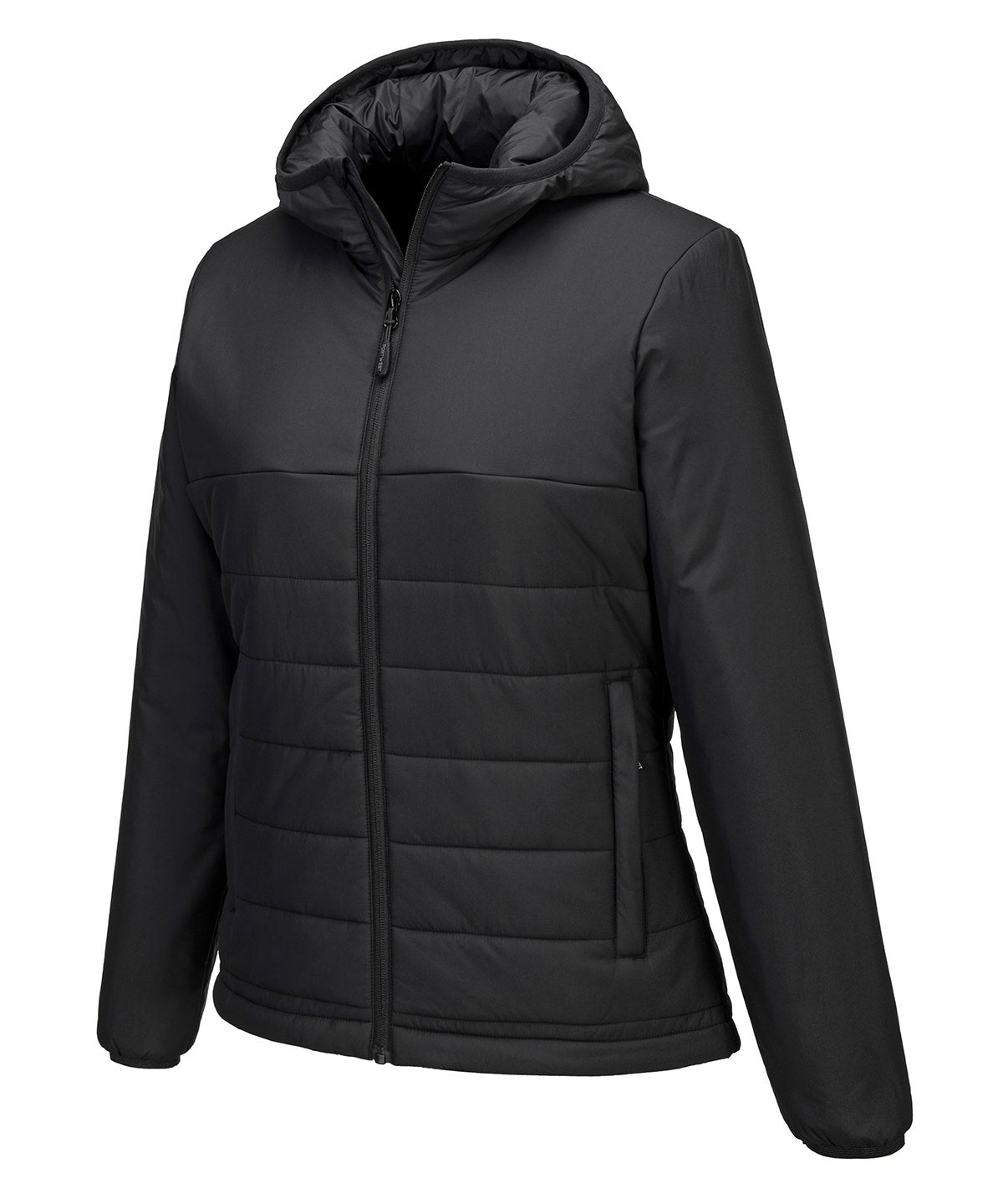 Women’s professional hooded insulated baffle jacket (S613)
