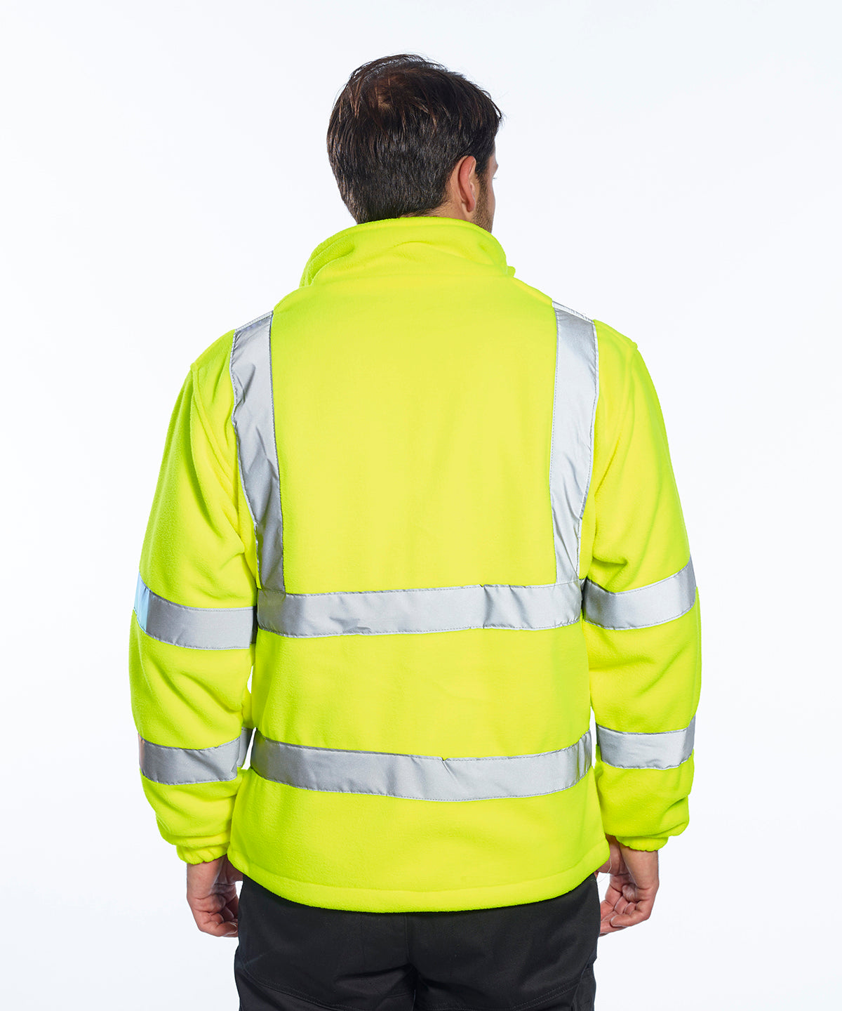 Hi-vis mesh-lined fleece (F300)