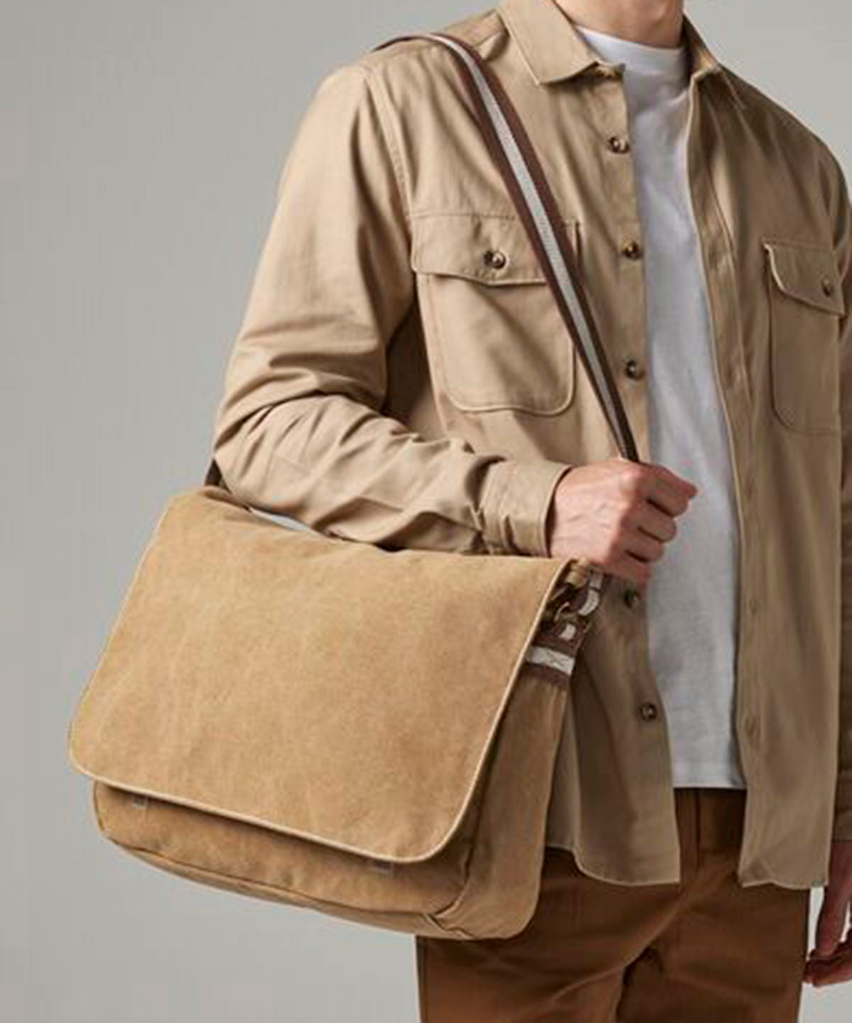Vintage canvas despatch bag