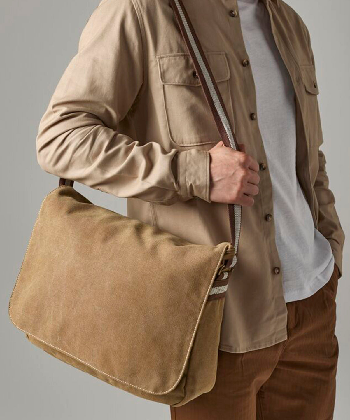Vintage canvas despatch bag