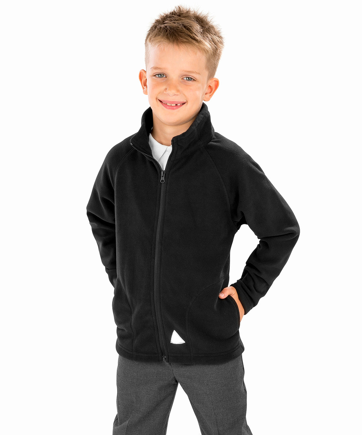 Core junior microfleece jacket
