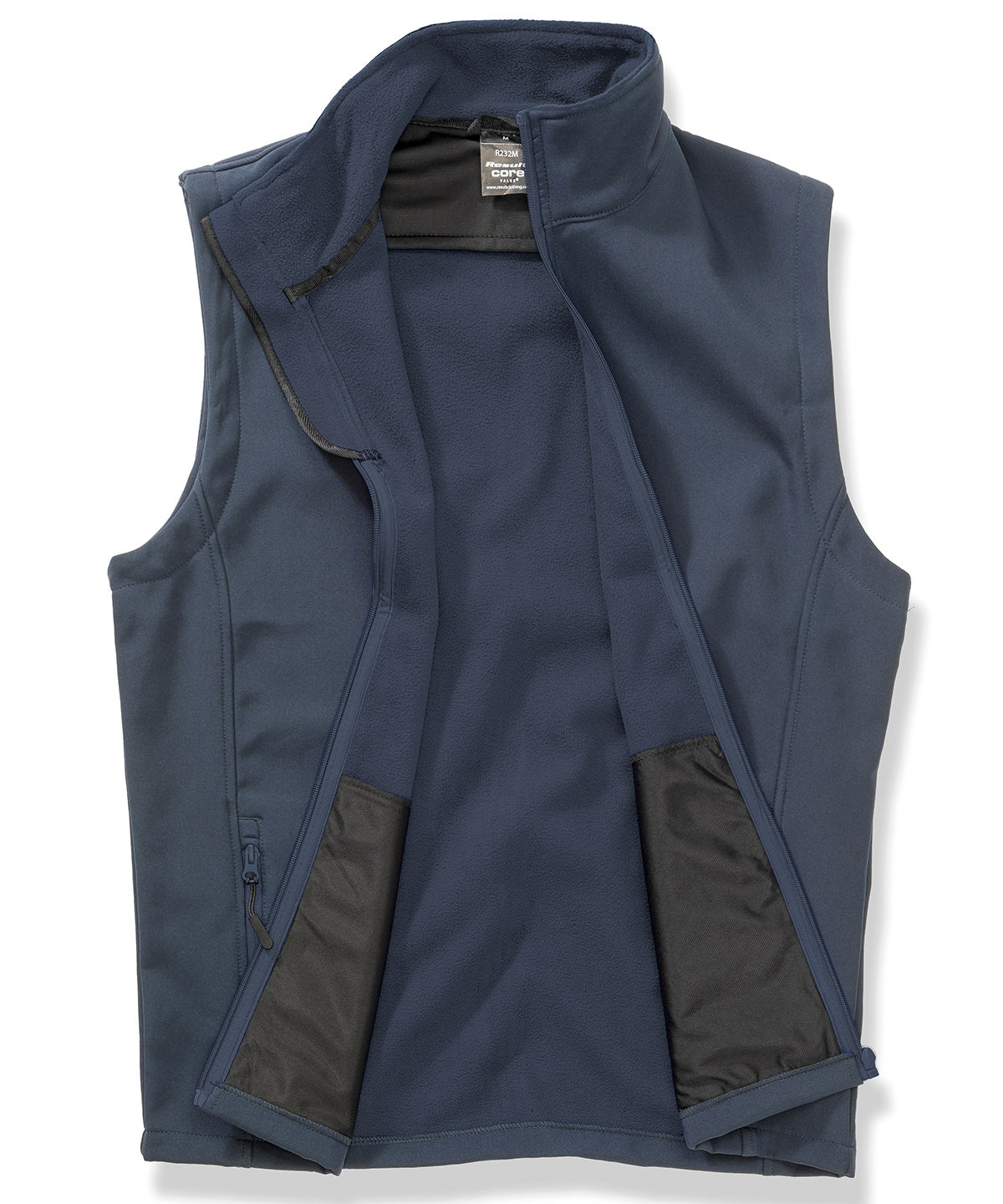 Printable softshell bodywarmer