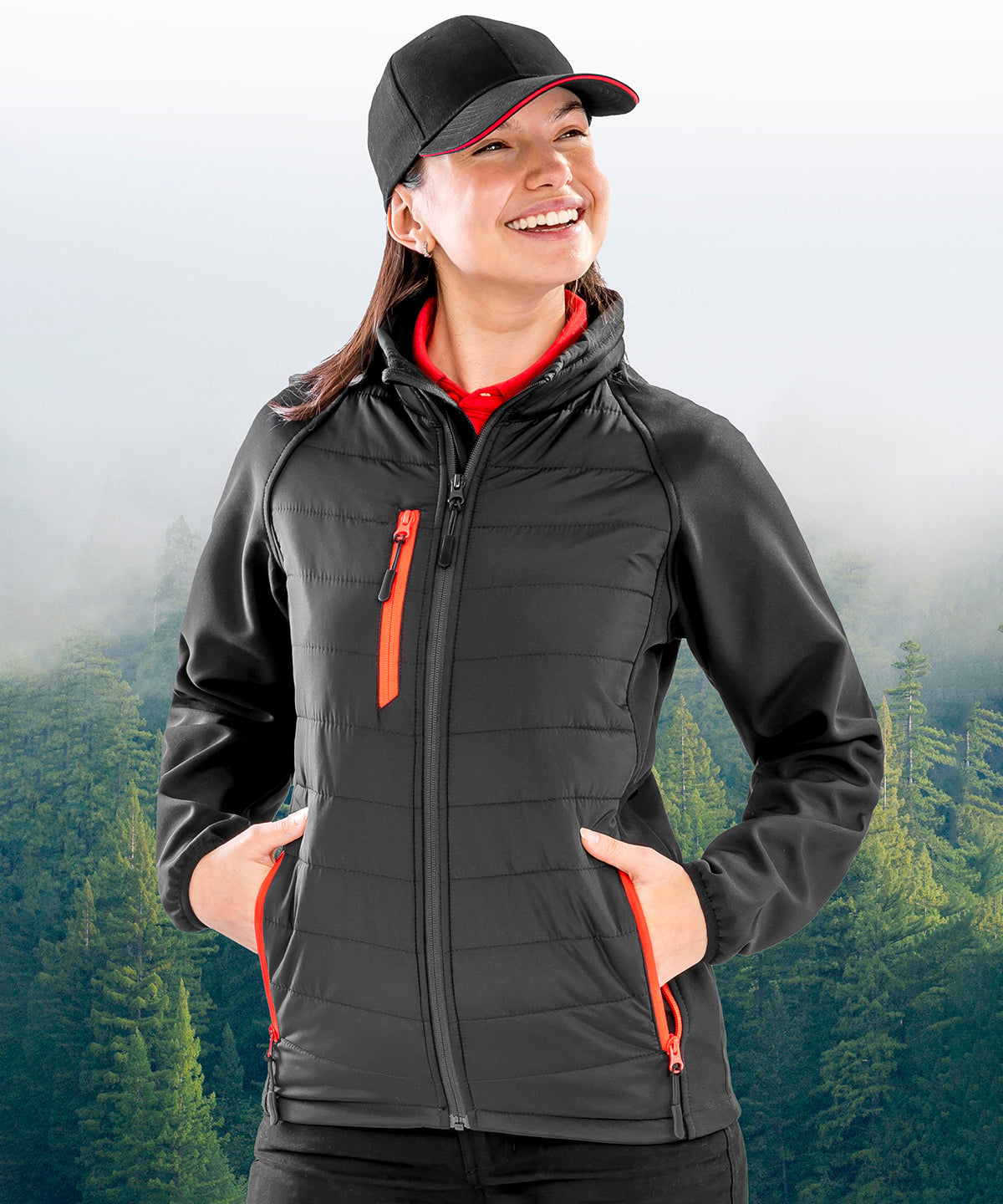 Compass padded softshell jacket 