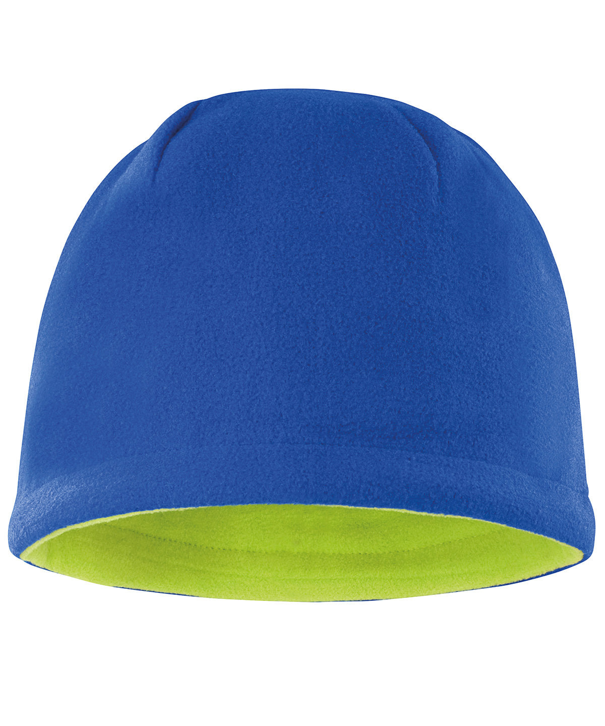 Reversible fleece skull hat