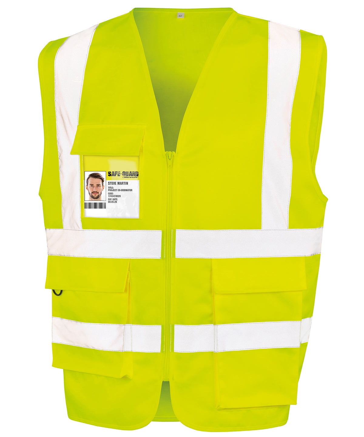 Heavy duty polycotton security vest