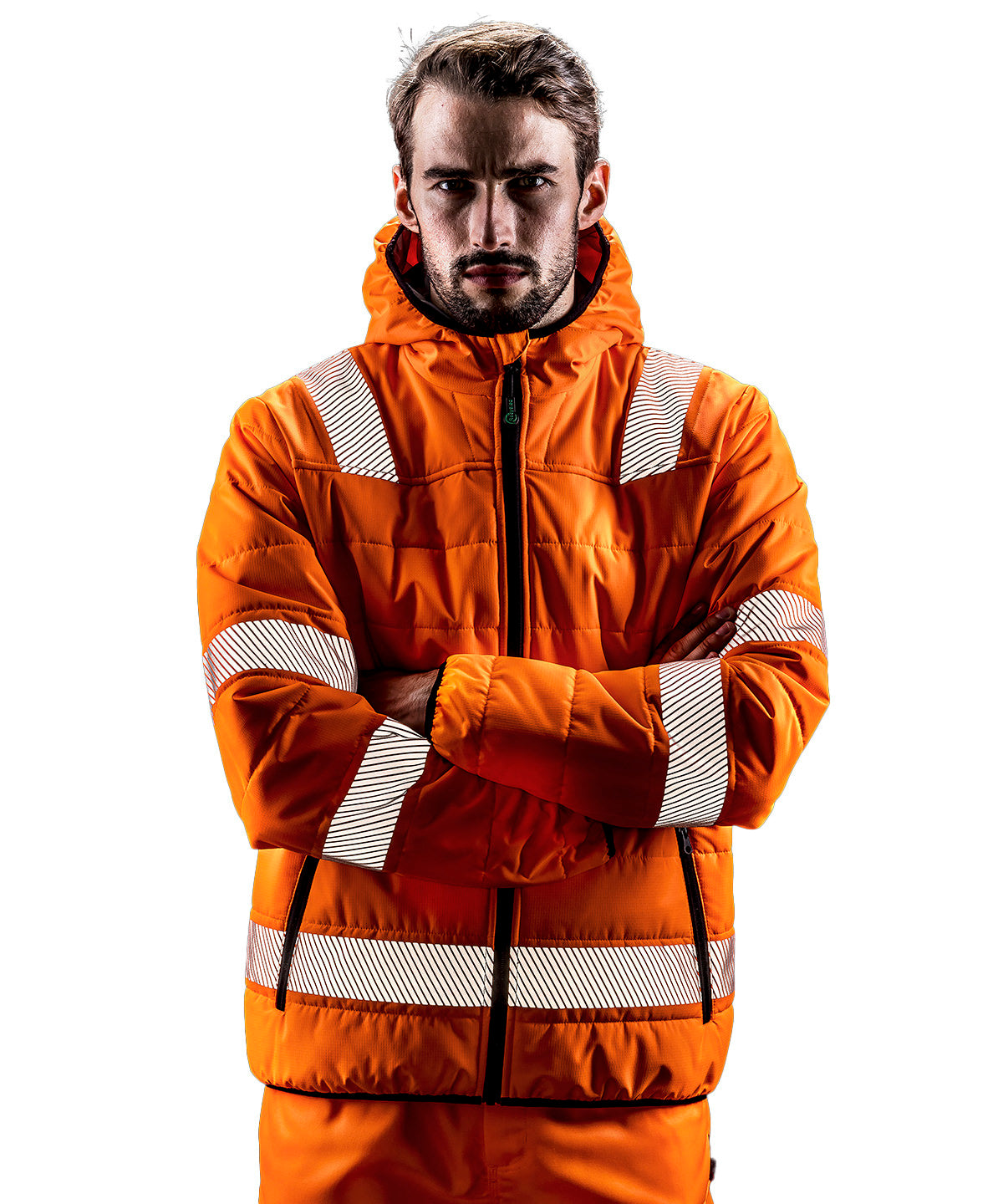 Recycled ripstop padded safety jacket