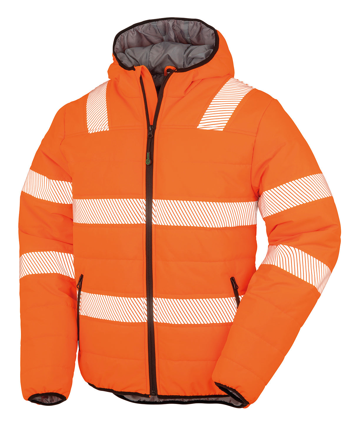 Recycled ripstop padded safety jacket