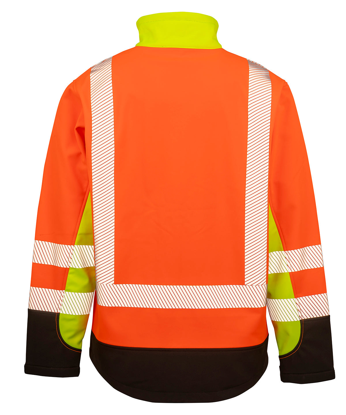Recycled 3-layer printable 3-tone safety softshell