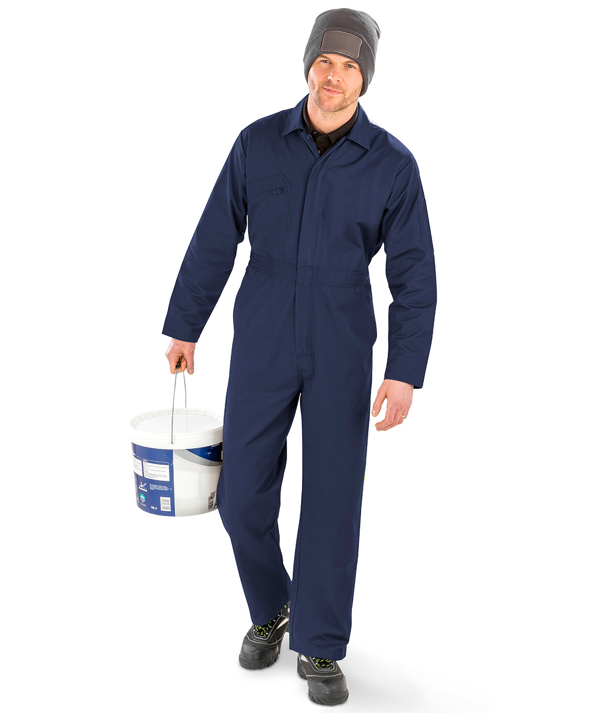 Recycled action overalls