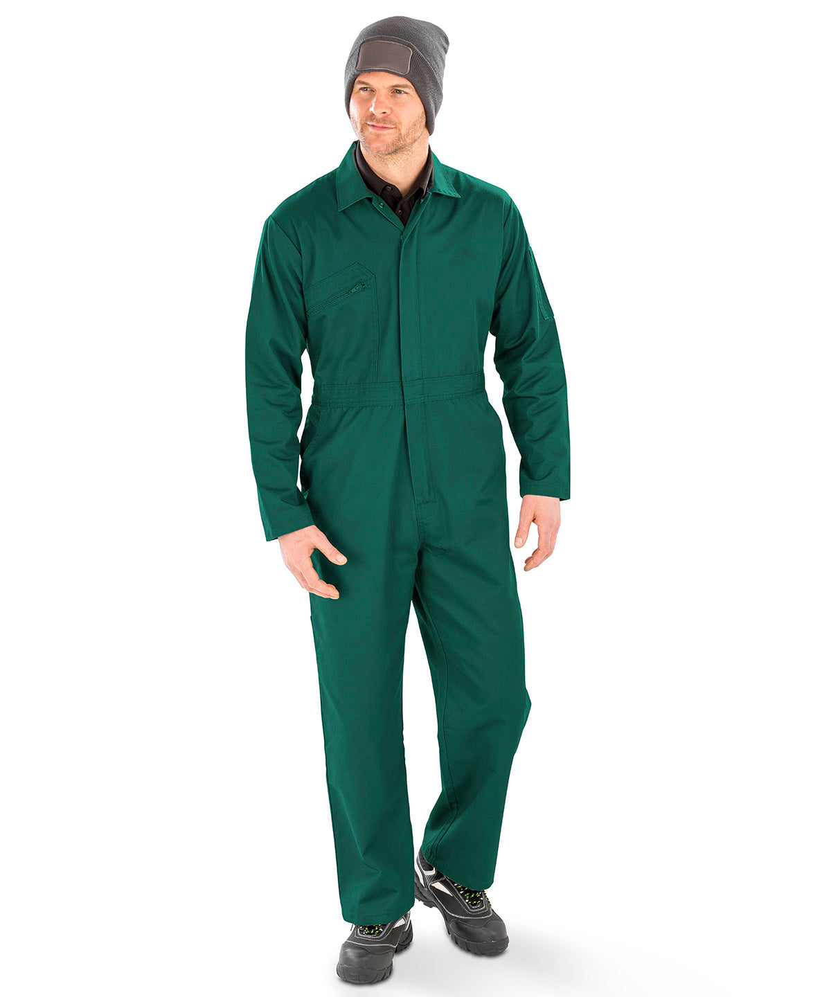 Recycled action overalls