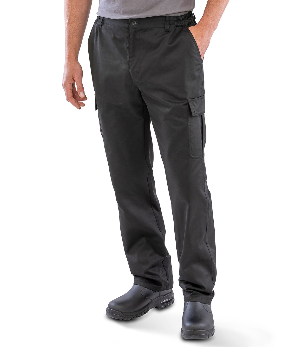 Recycled work-guard utility trousers