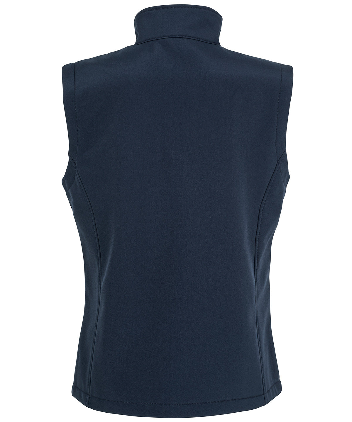 Women's recycled 2-layer printable softshell bodywarmer