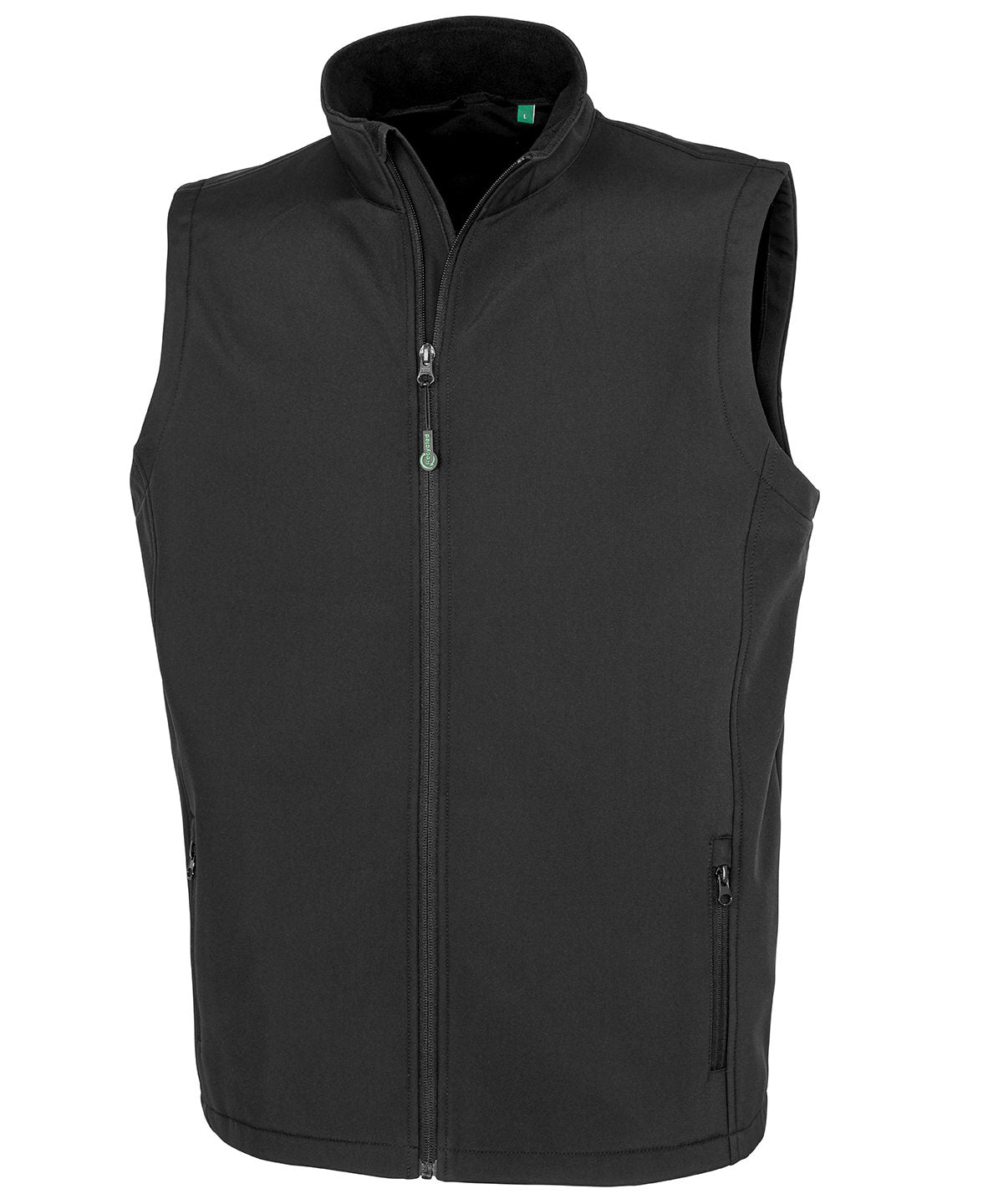 Men's recycled 2-layer printable softshell bodywarmer