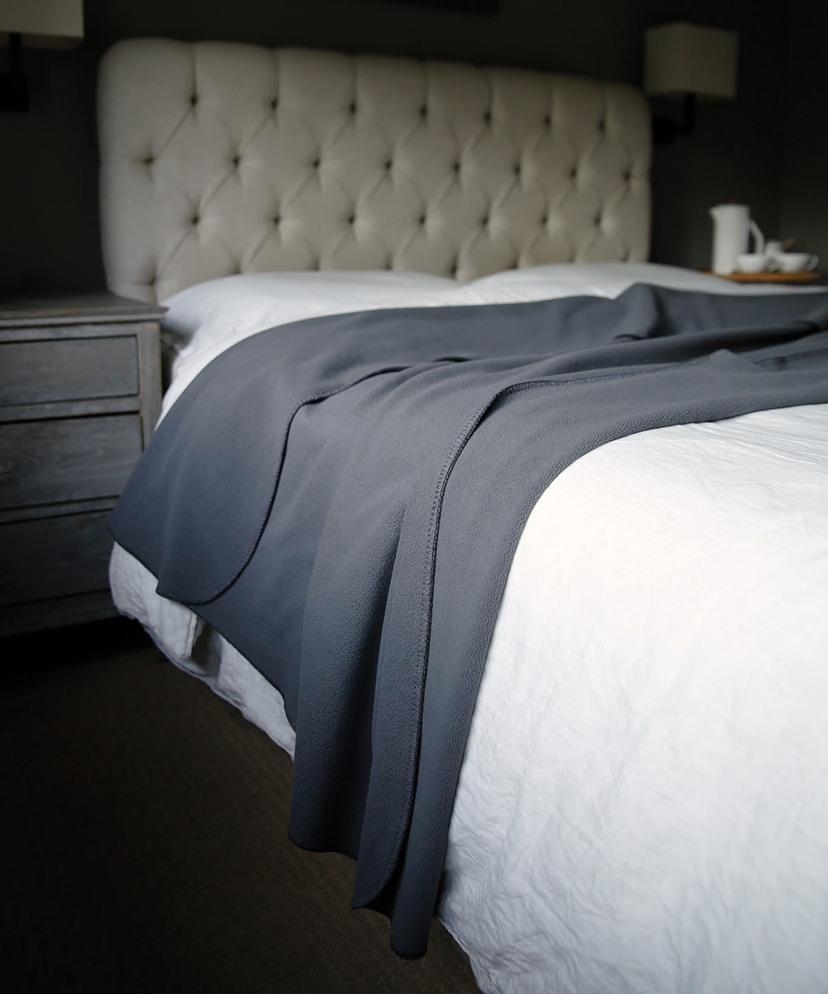 Recycled fleece blanket