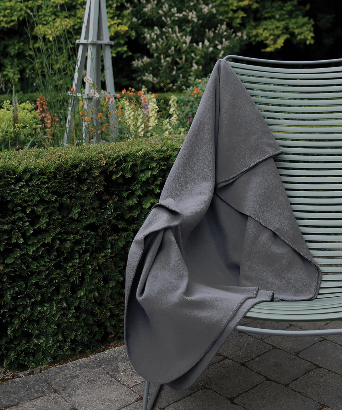 Recycled fleece blanket