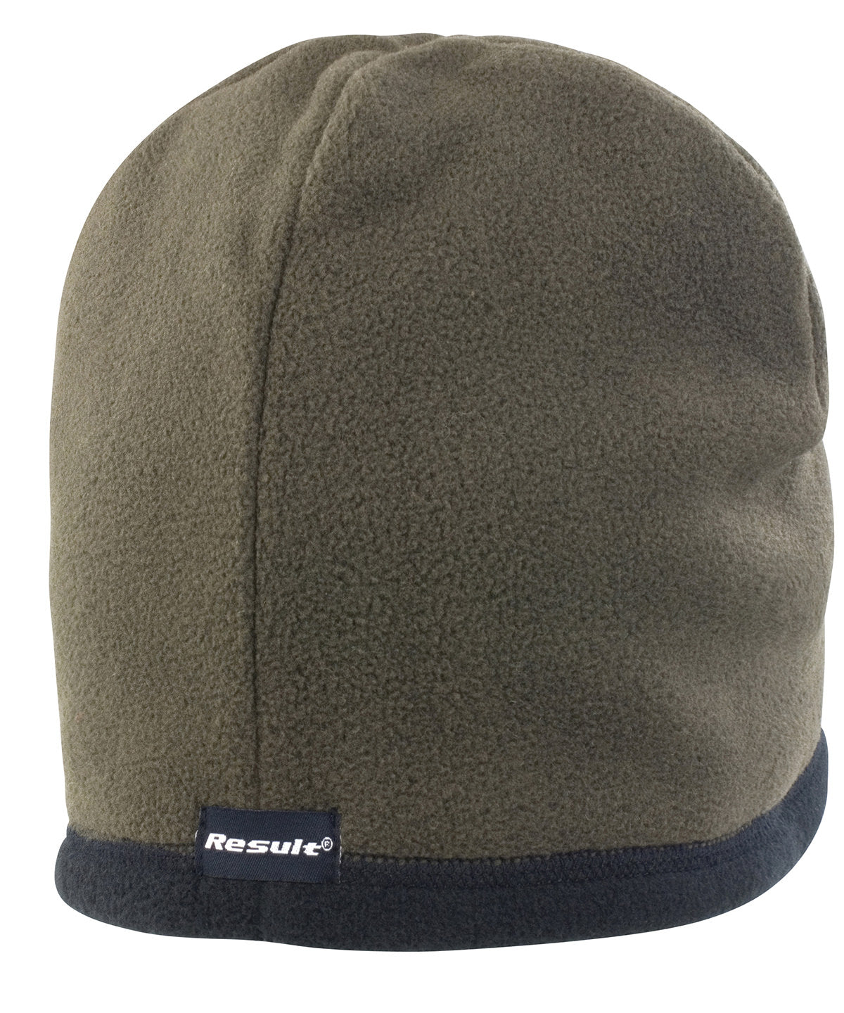Reversible microfleece bob hat